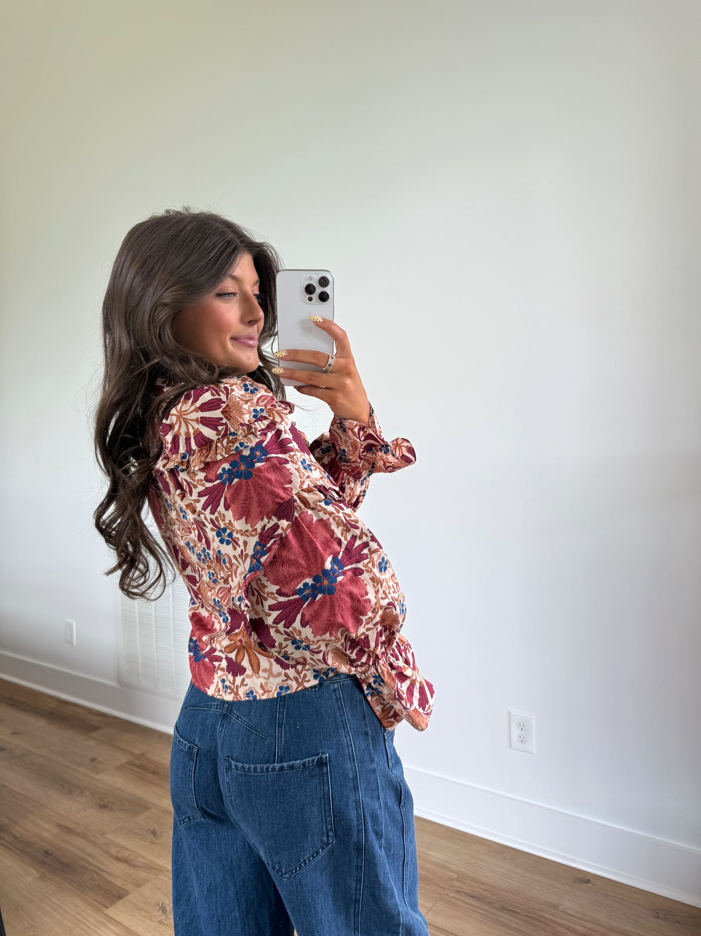 Lucy Ruffle Top