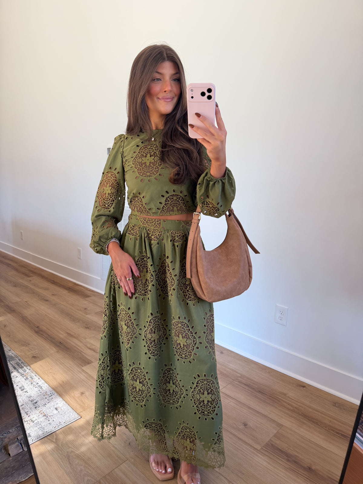 Juliette Lace Set (Olive)
