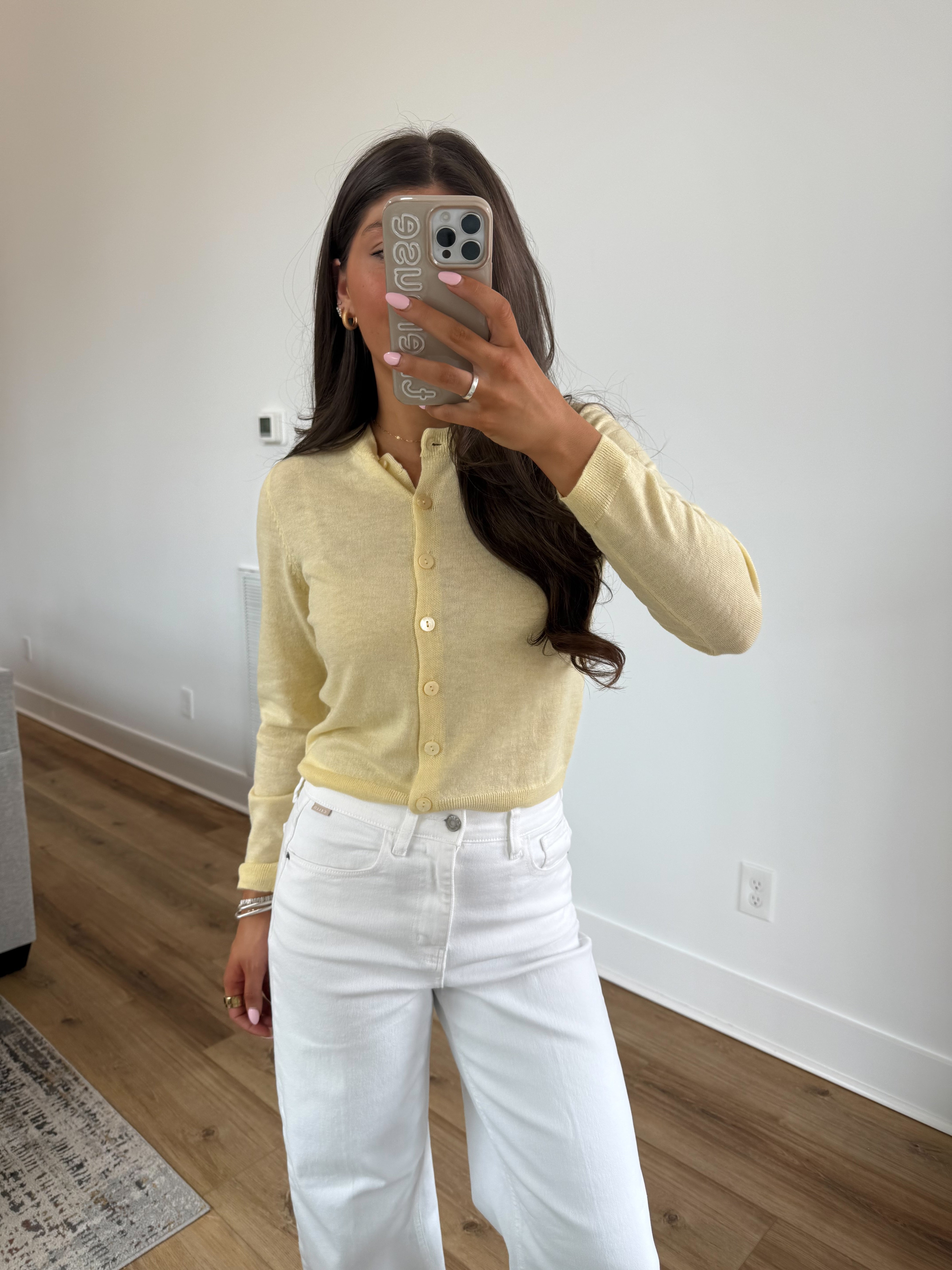 The Lemon Cream Cardi
