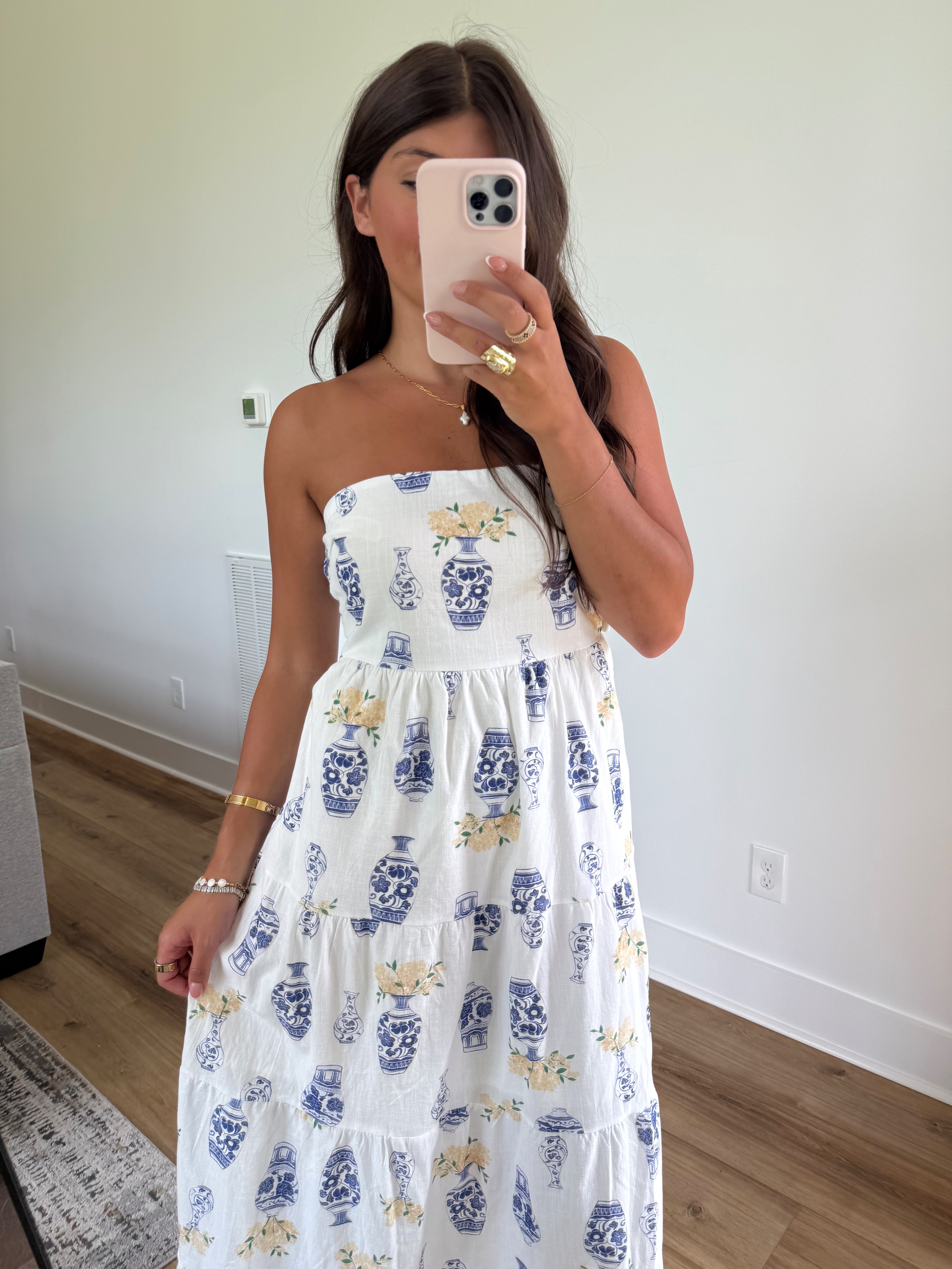Mediterranean Muse Maxi Dress