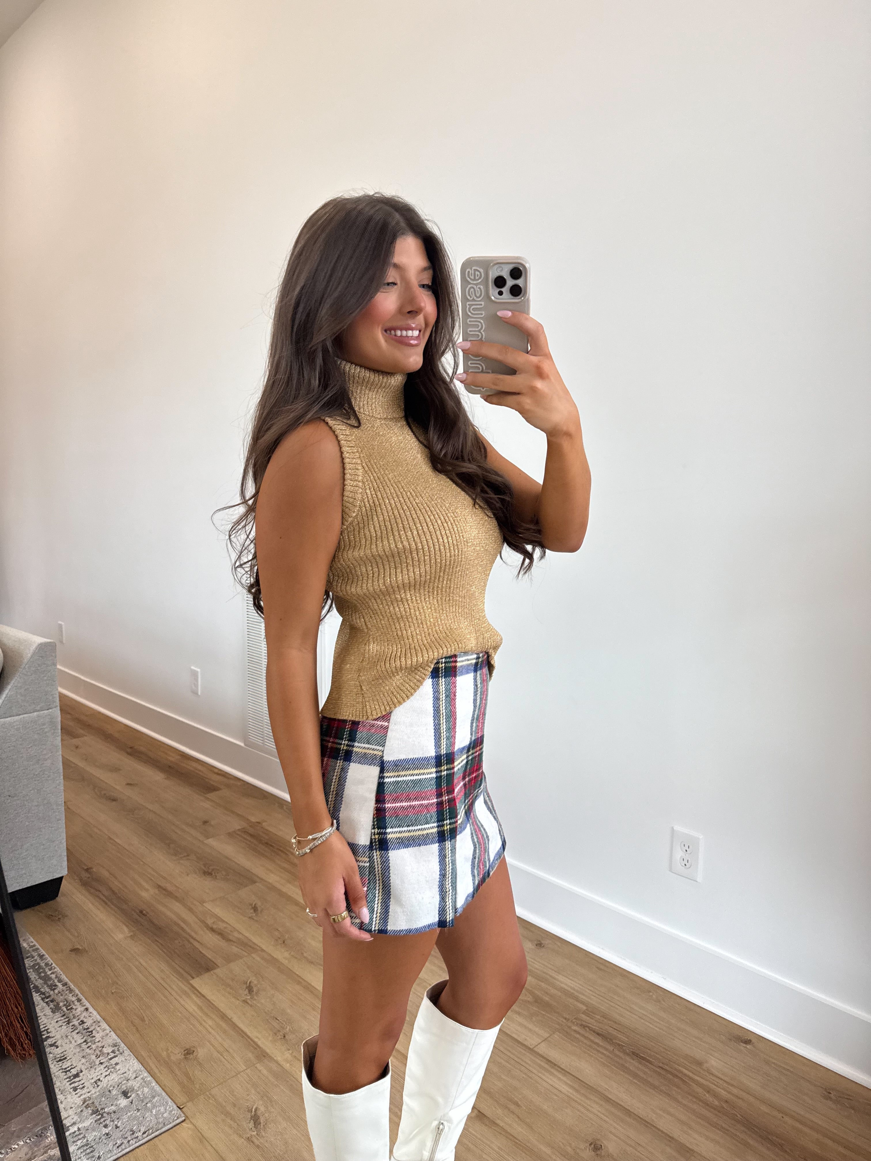 The Luxe Metallic Knit