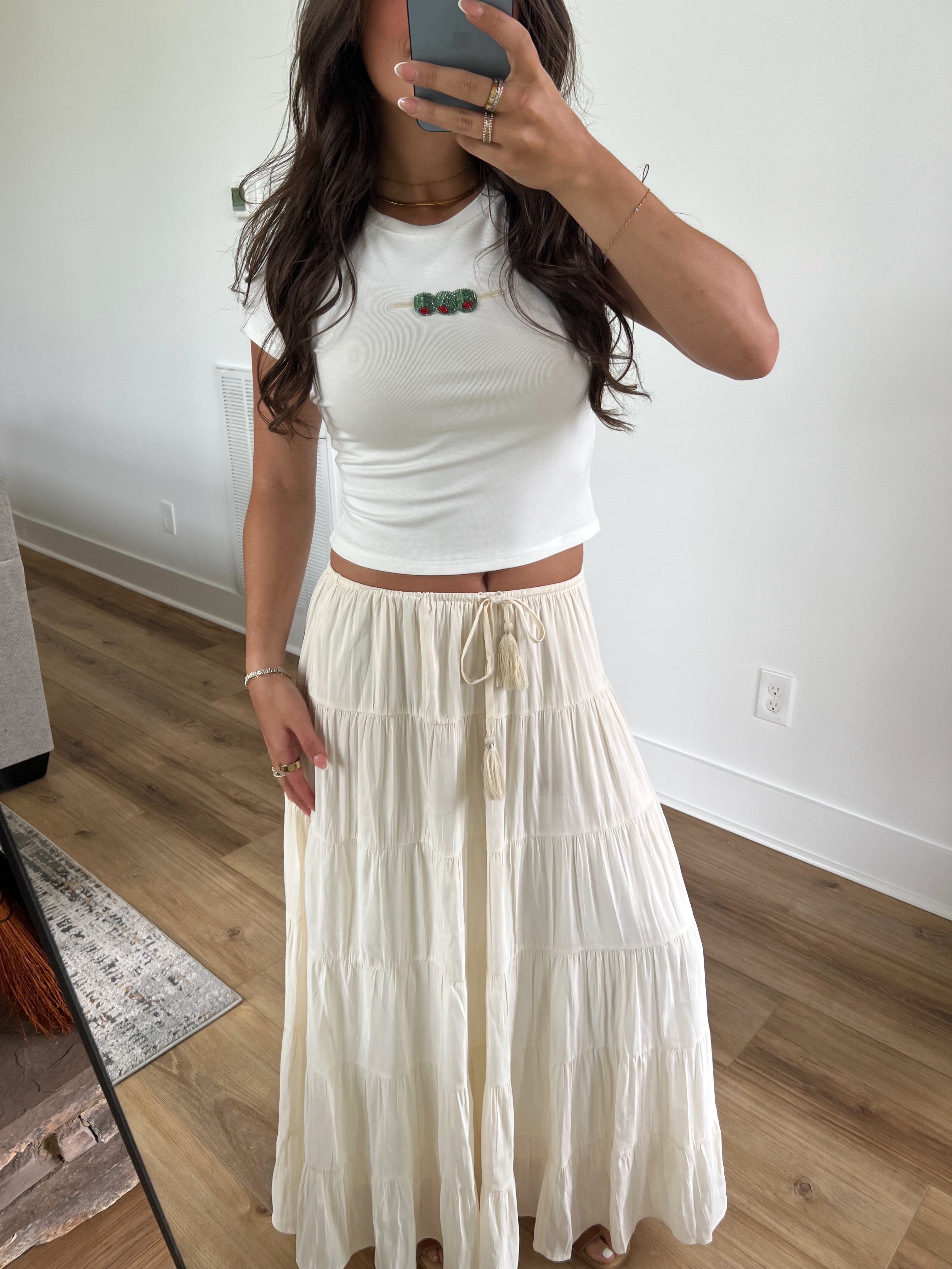 Bella Tiered Maxi Skirt