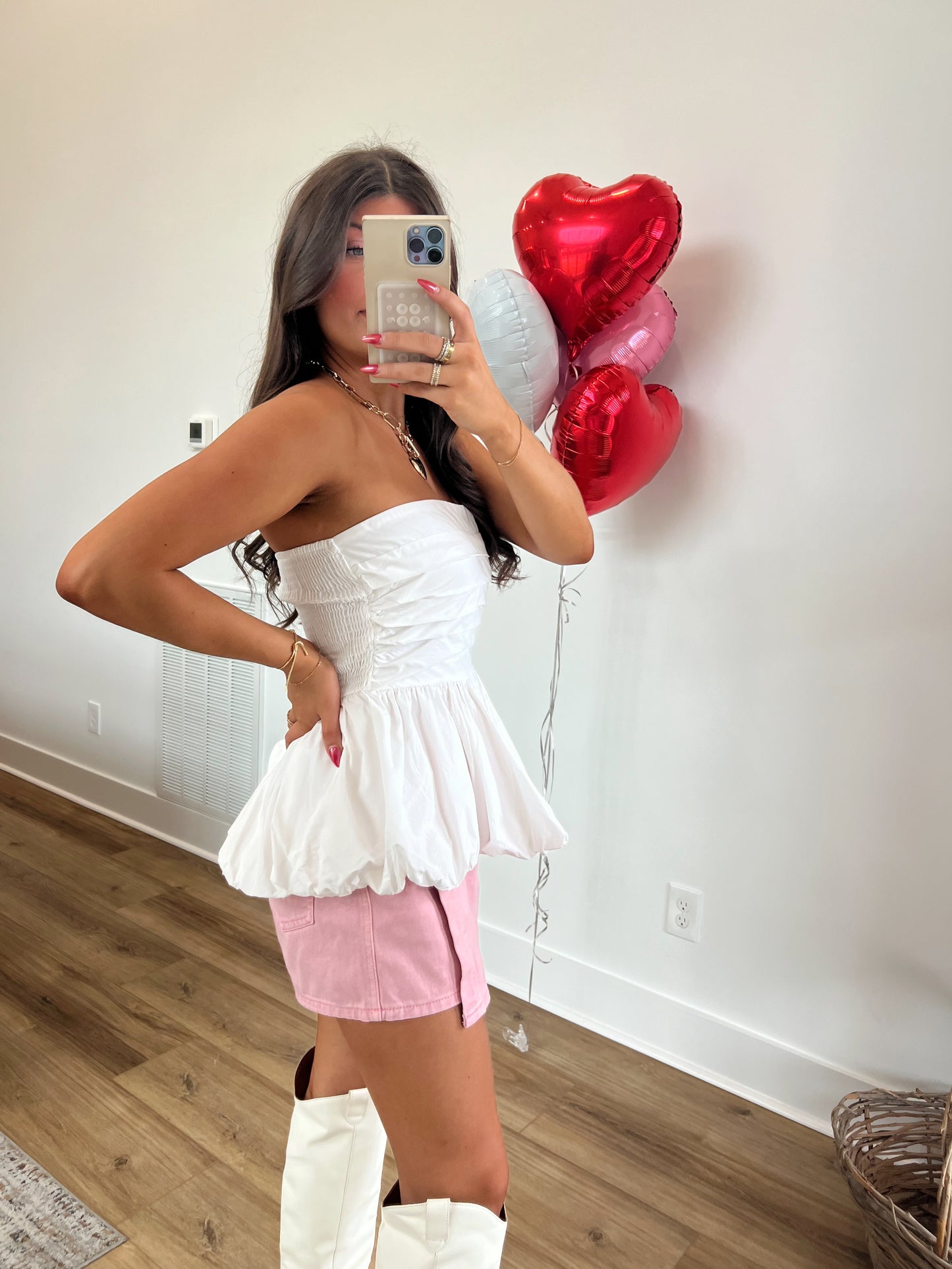 Perfect Match Peplum Blouse