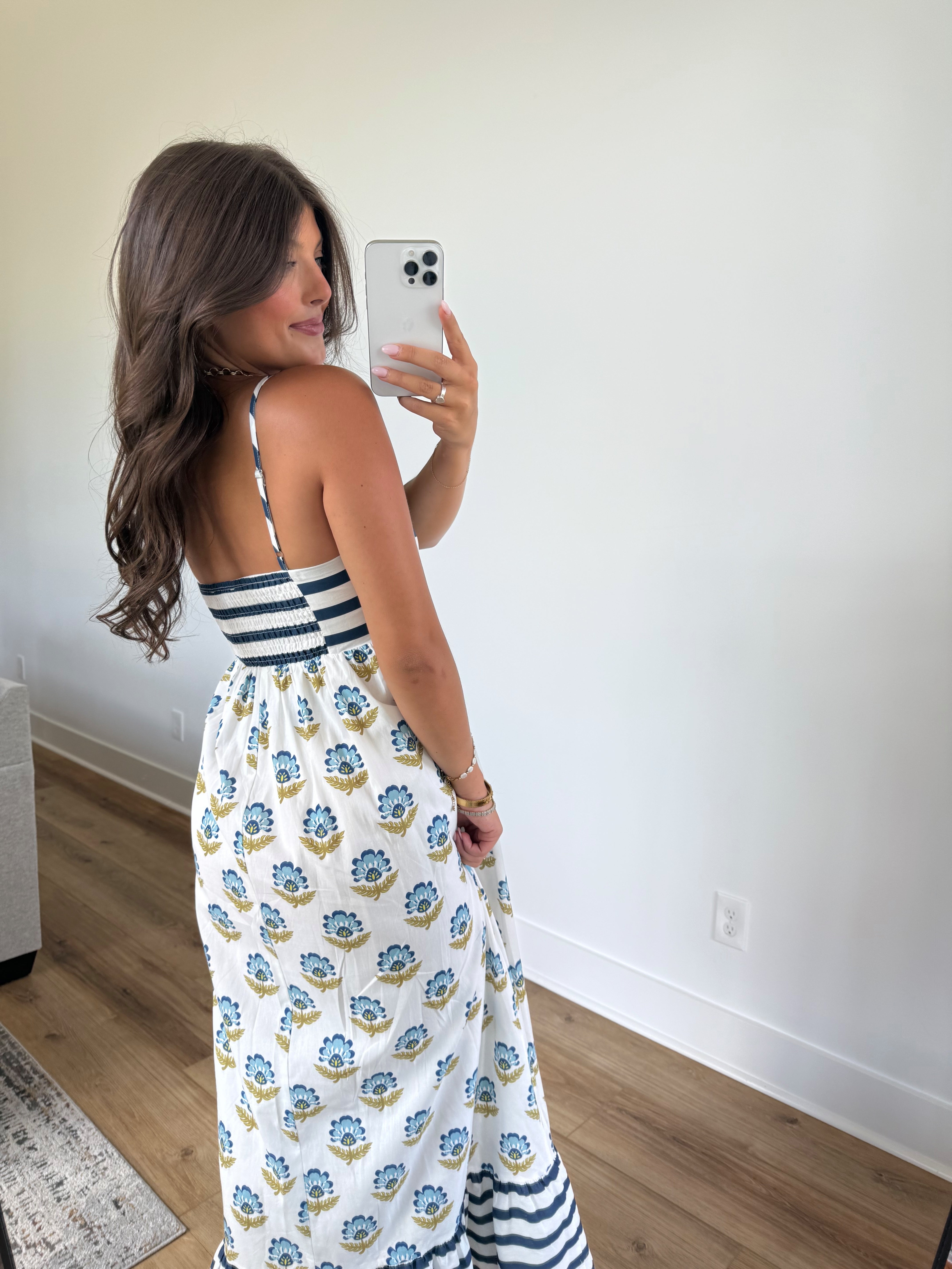 Tides + Petals Maxi Dress