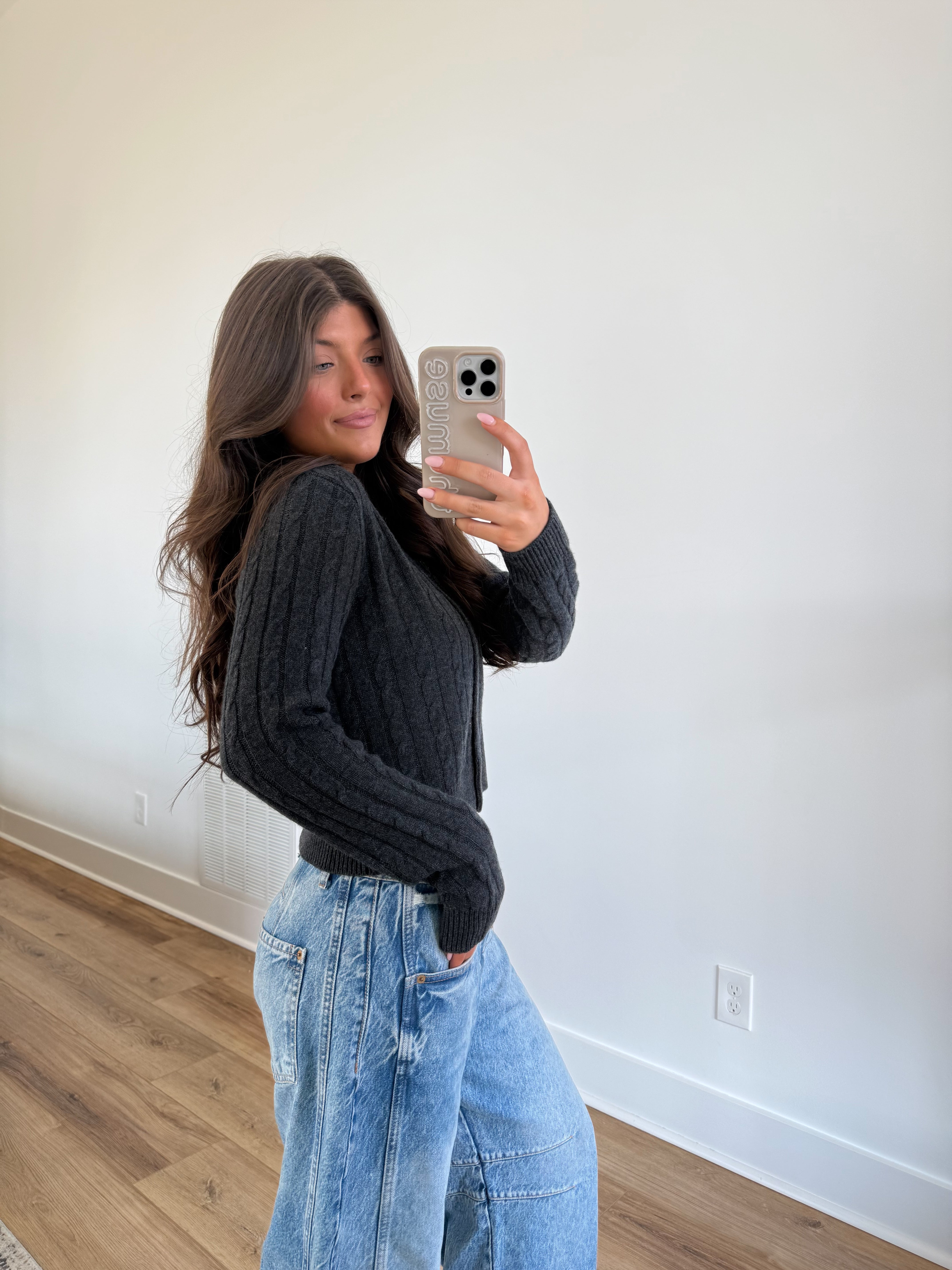 The Classic Cable Cardi