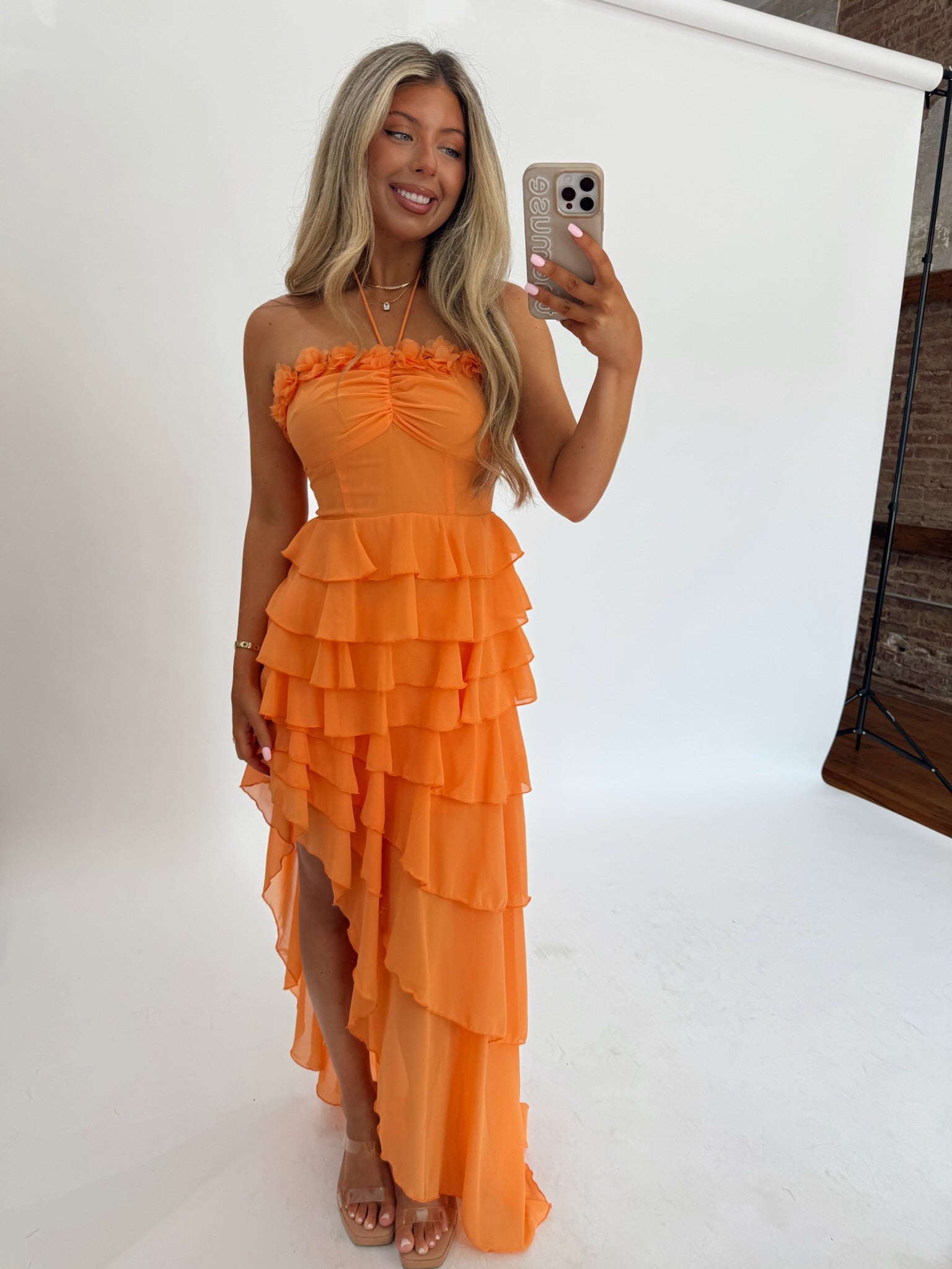 Peach Bellini Dress