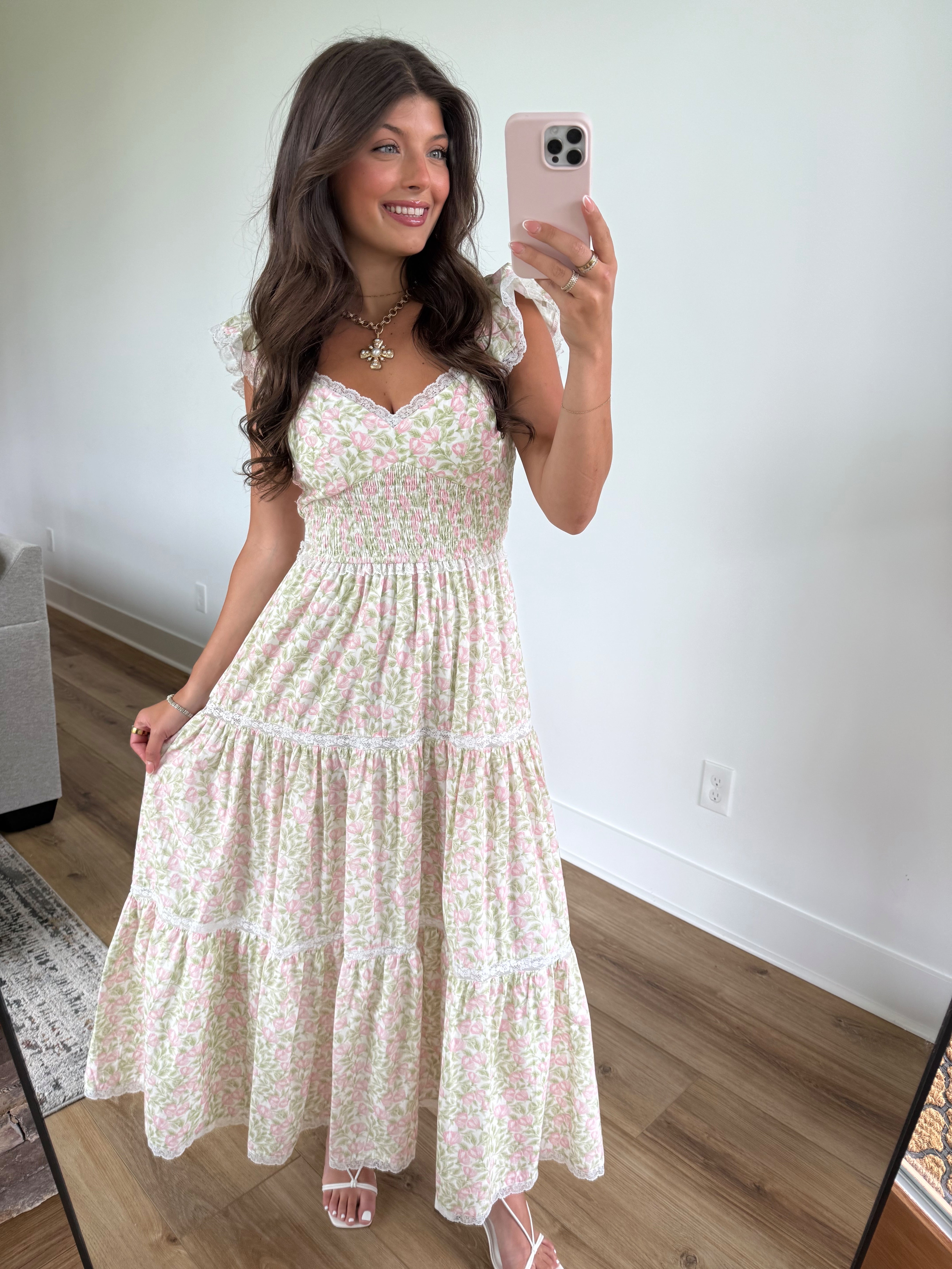 Pink Garden Dress