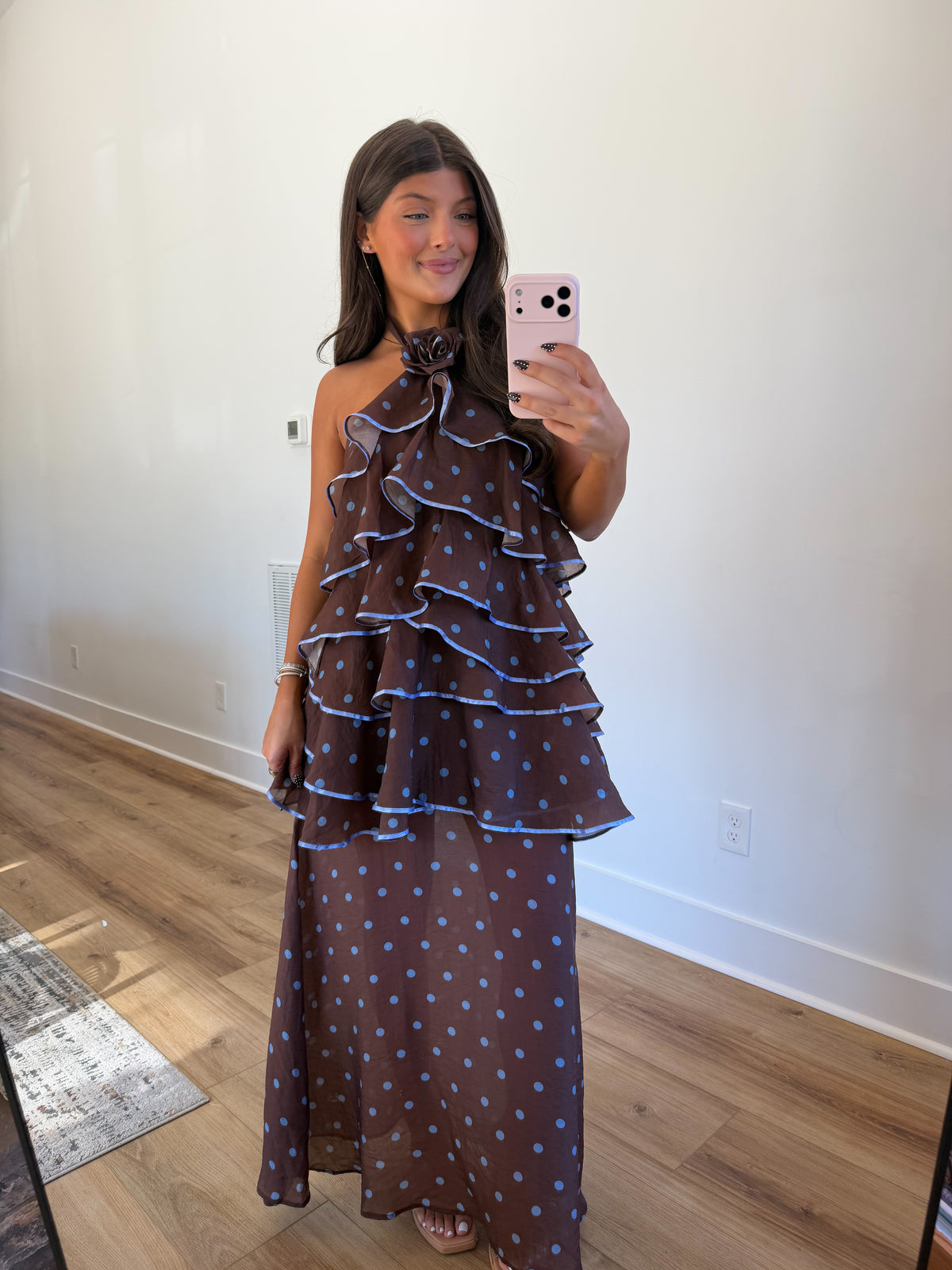 Cocoa Blue Maxi Dress