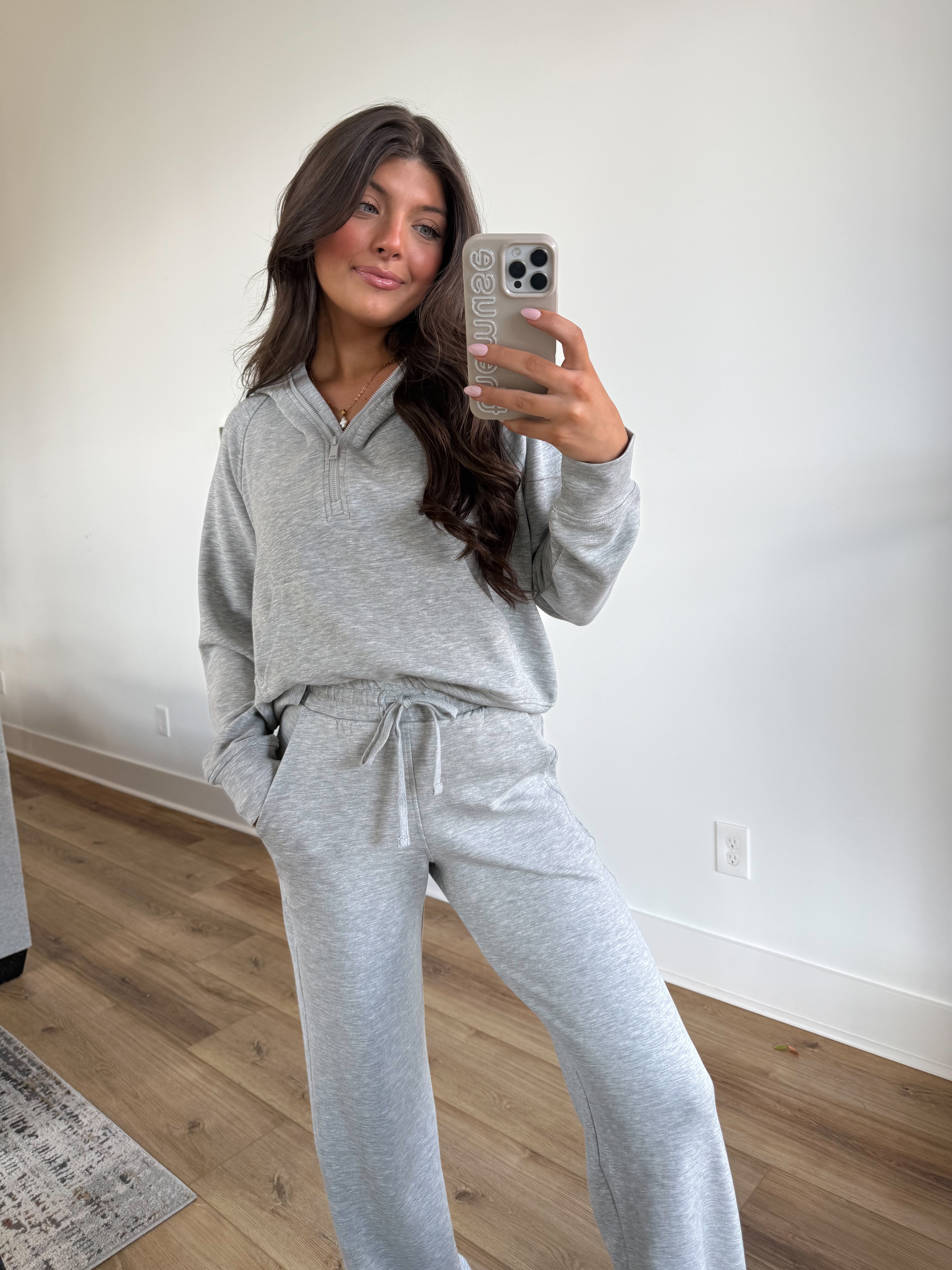 Butter Luxe Lounge Hoodie Set (Grey)