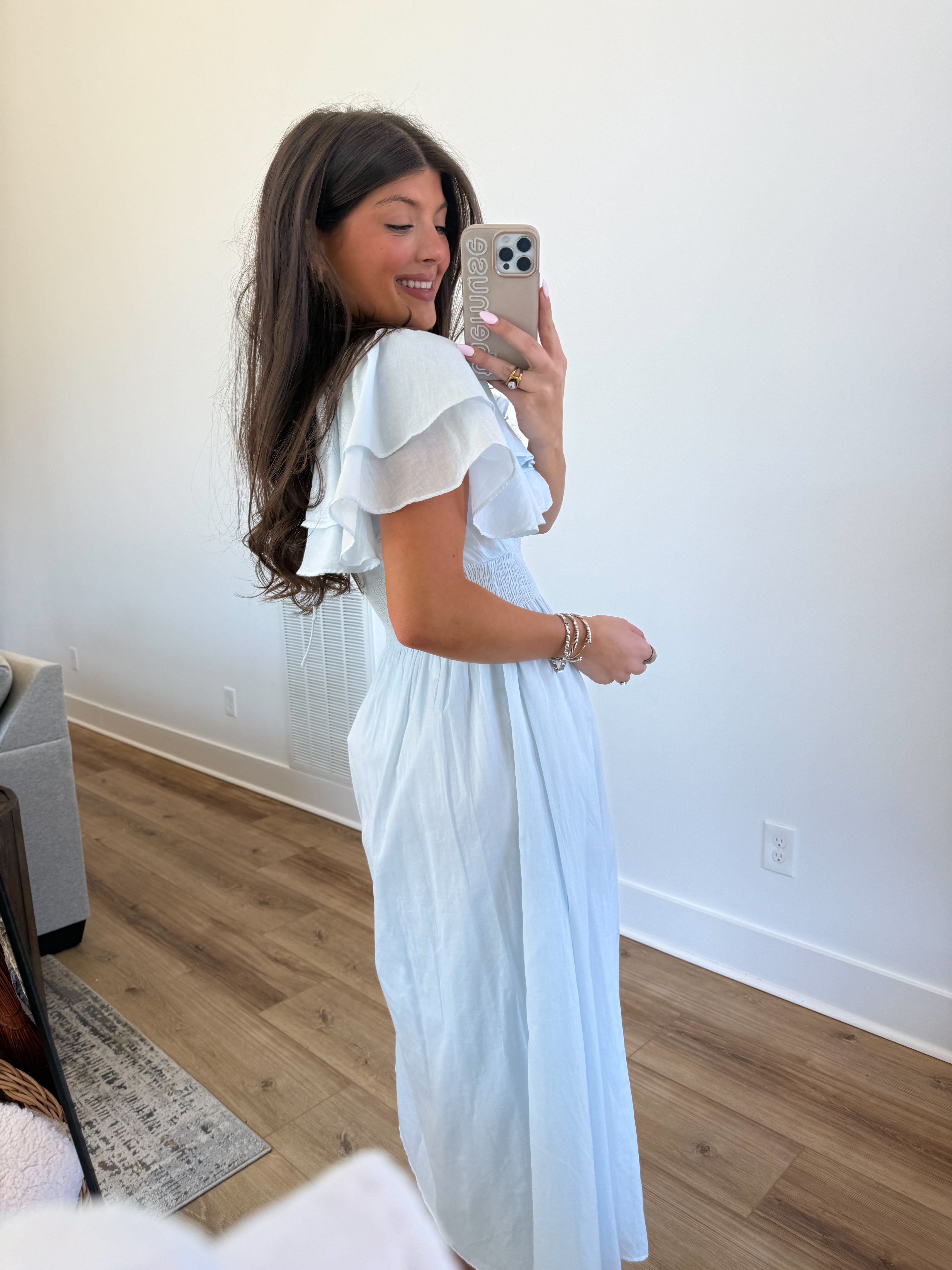 The Airy Blue Dress