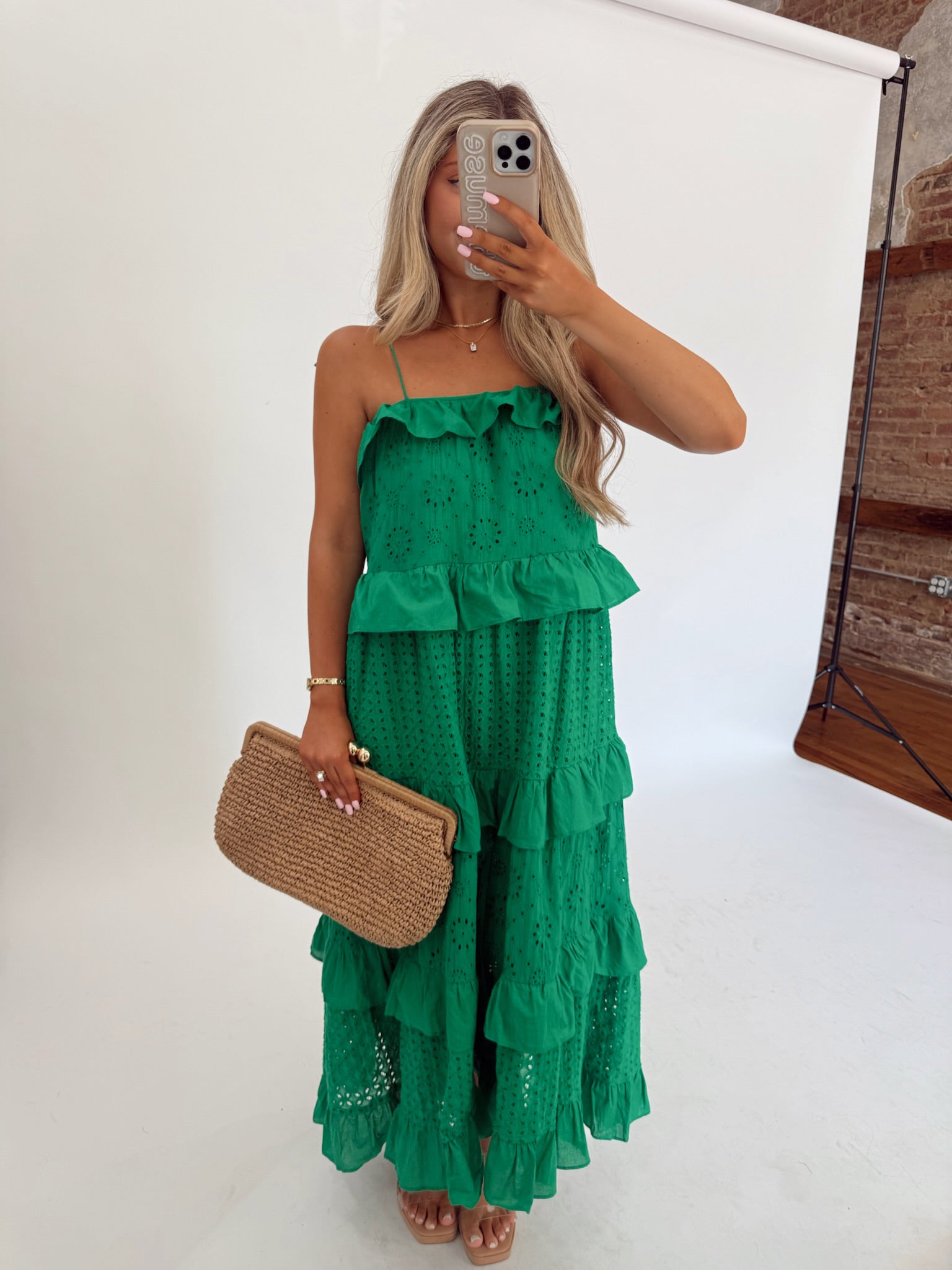 Ivy Eyelet Maxi