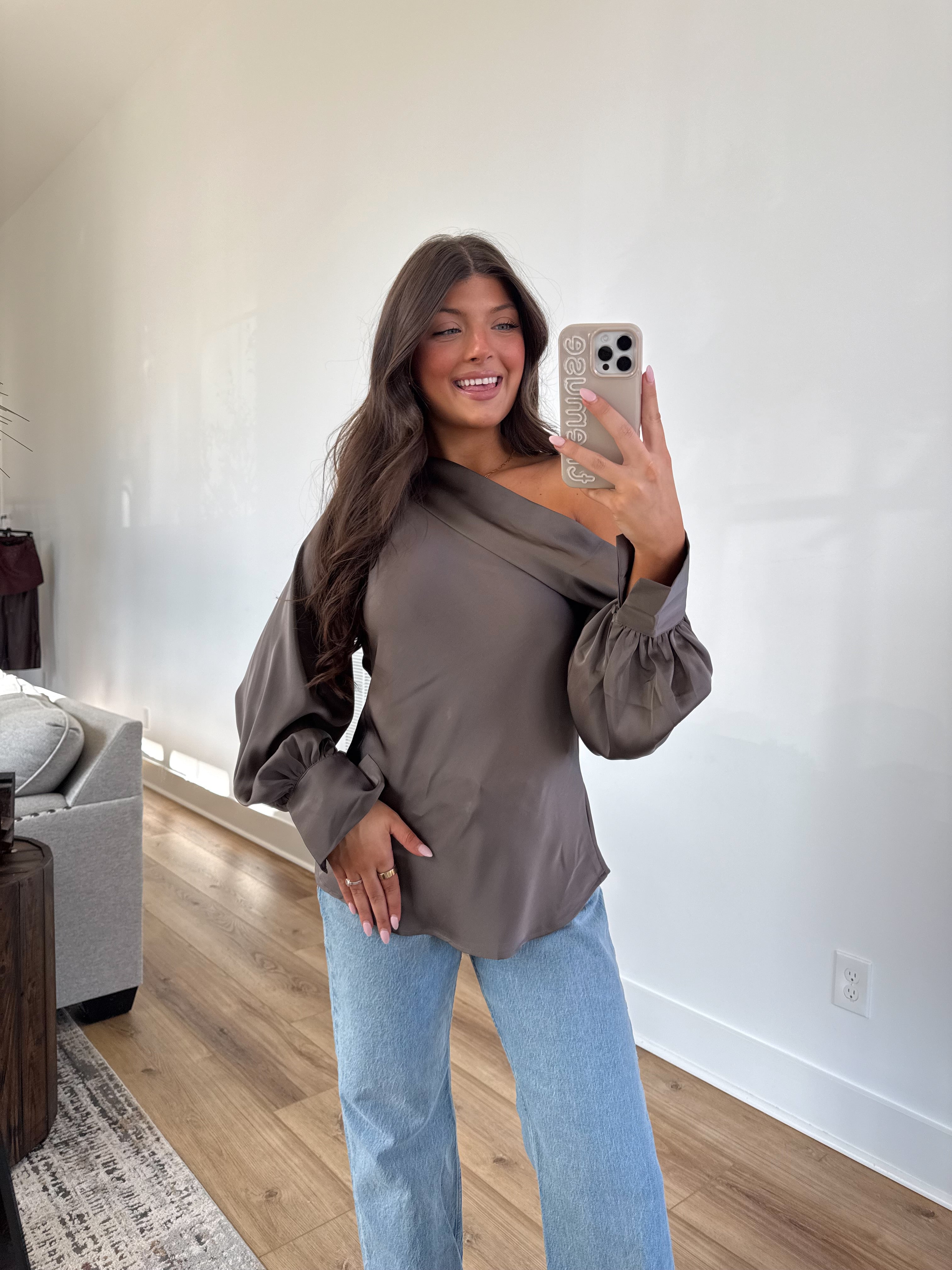 The Luxe Satin Top