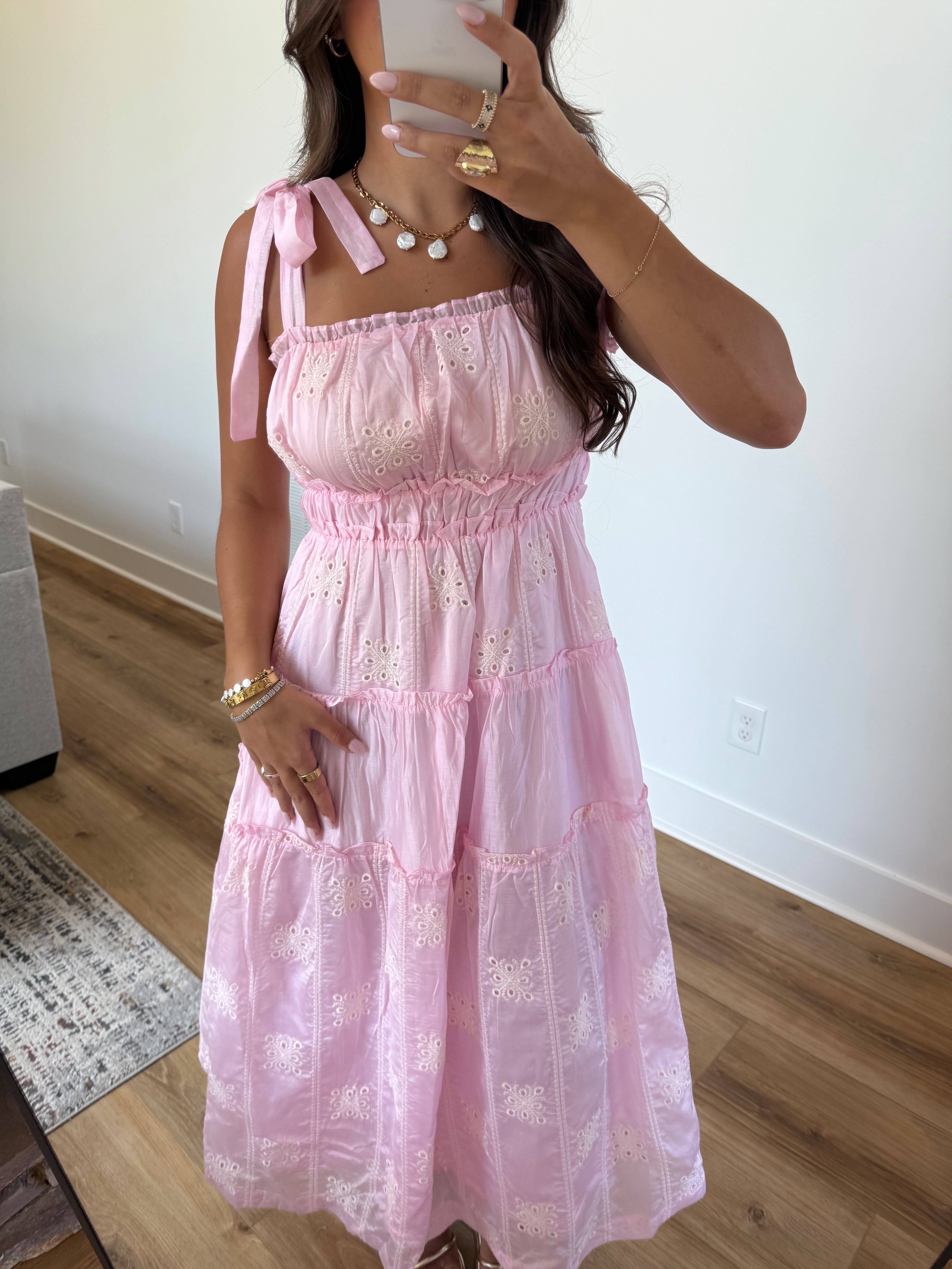 Pink Peony Midi