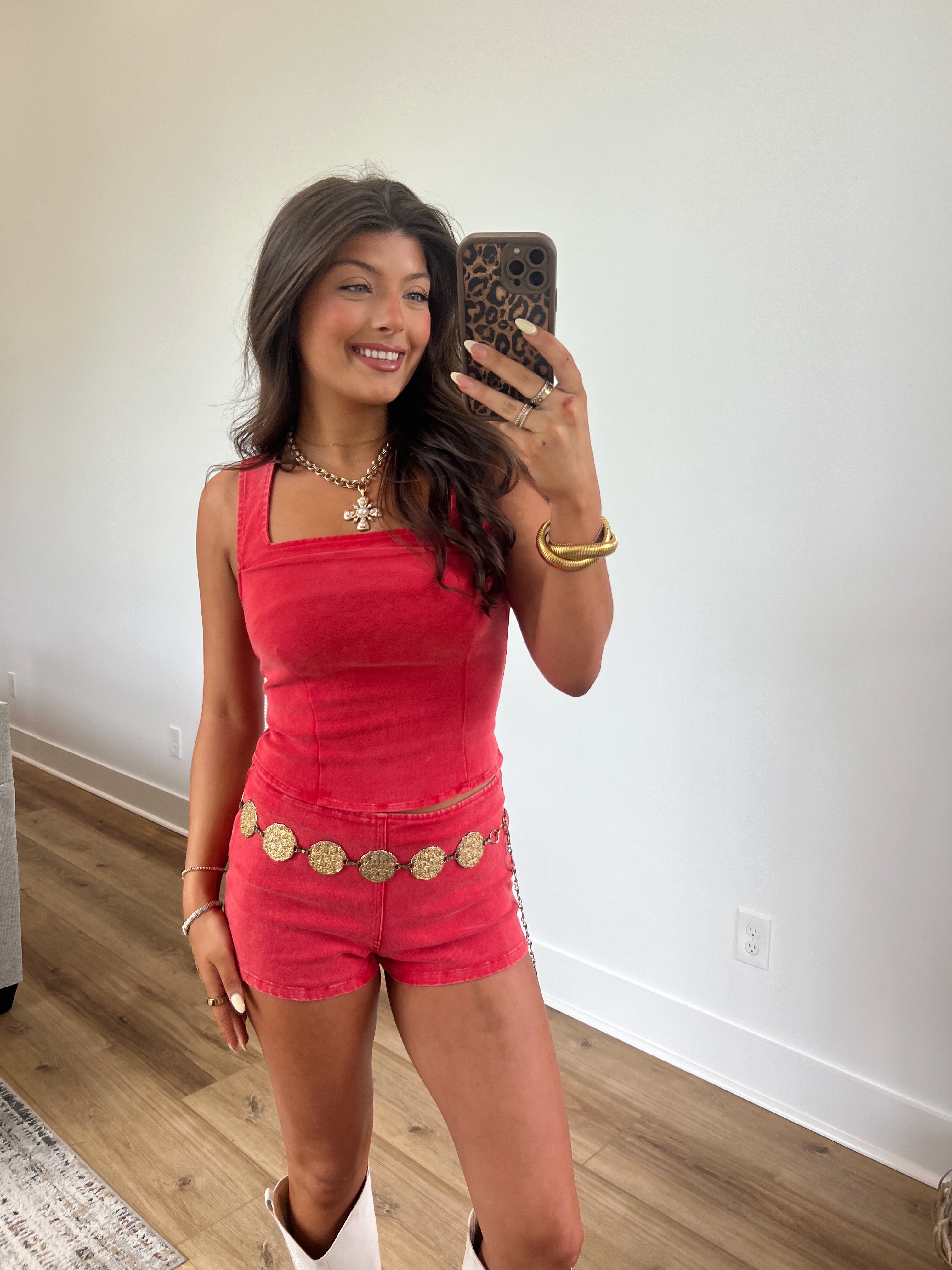 Red Canyon Shorts Set (PRE-ORDER (1-2 week))