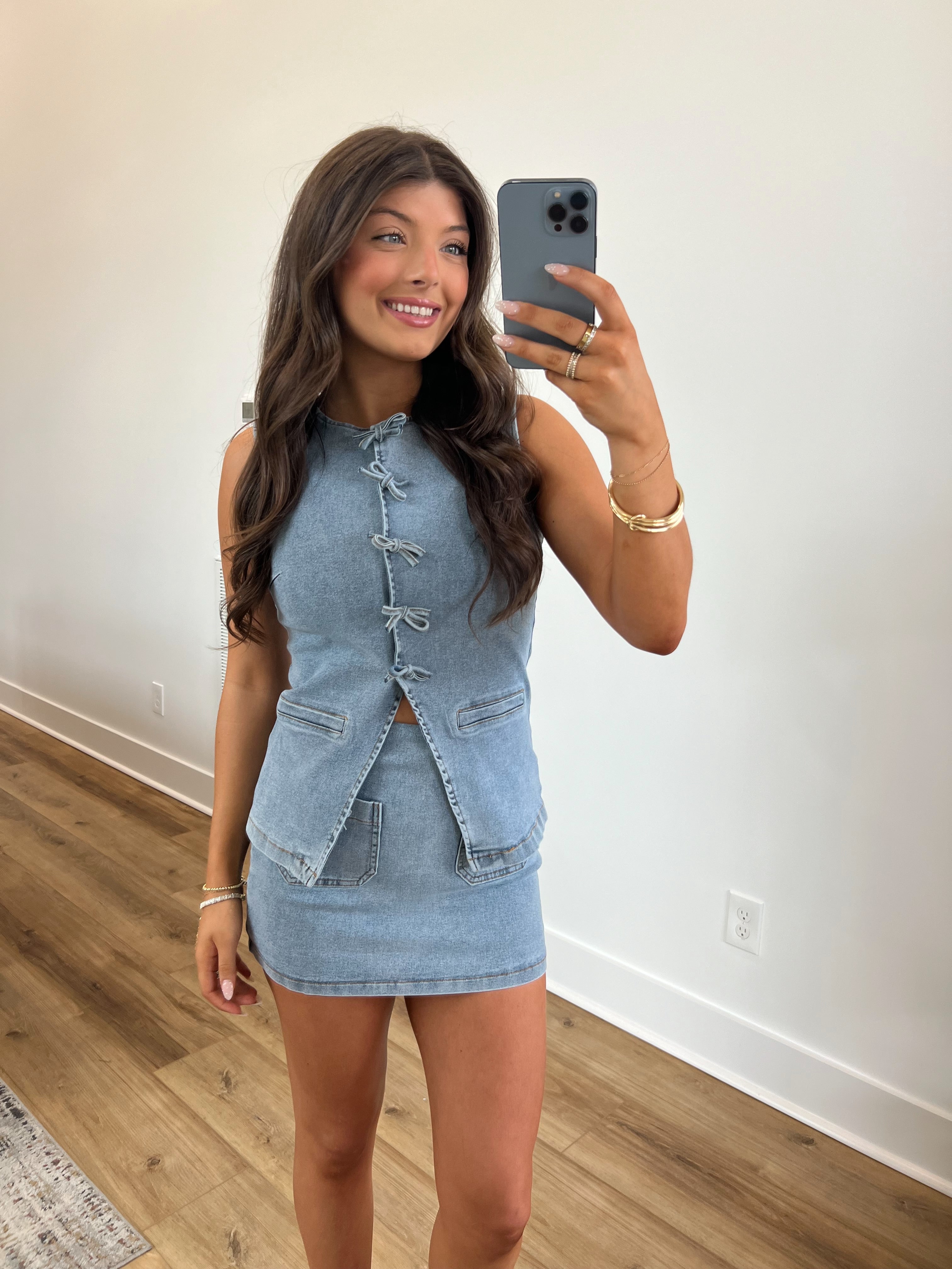 Lainey Denim Set