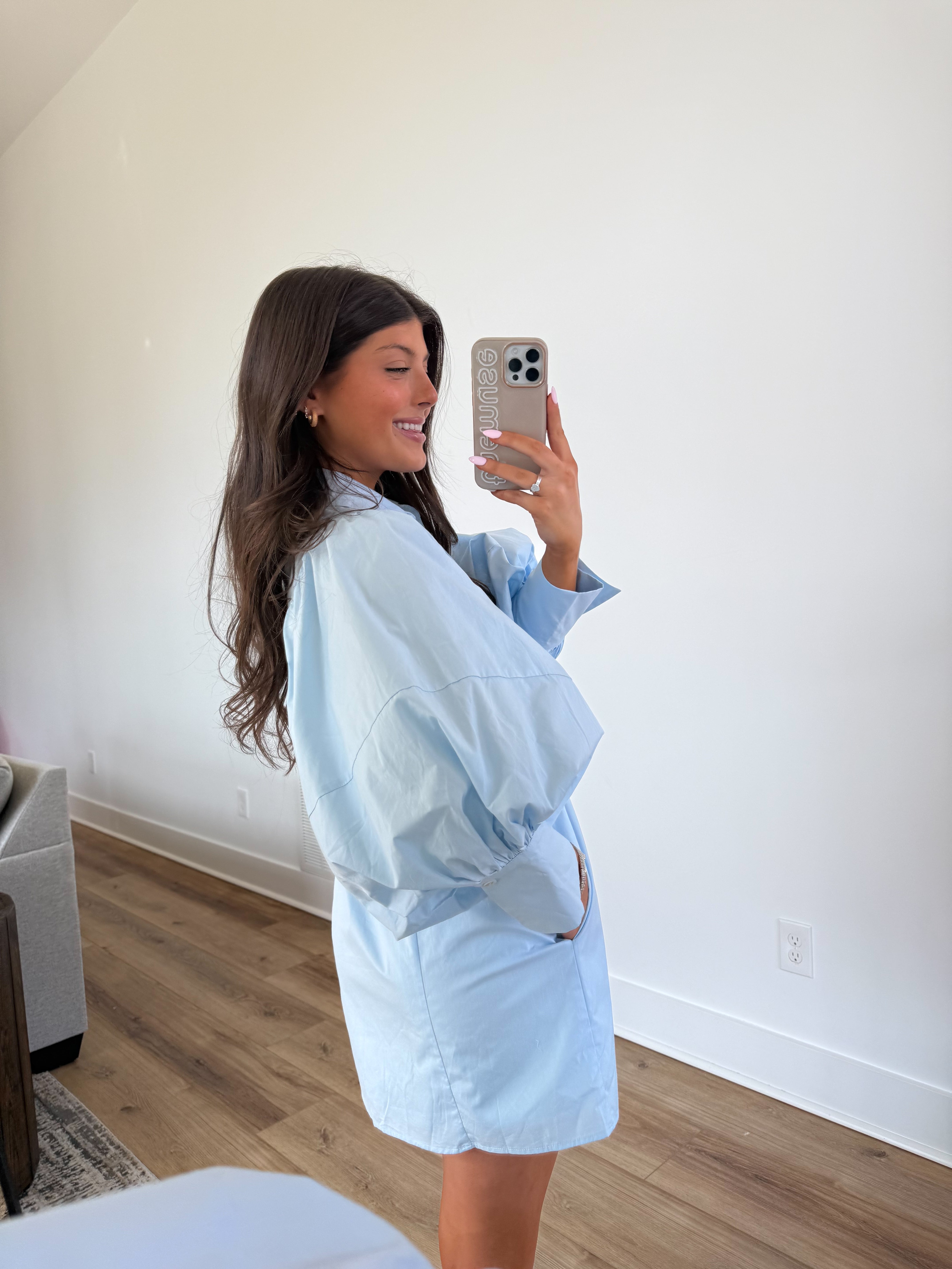 Sunday Morning Dress (Sky Blue)