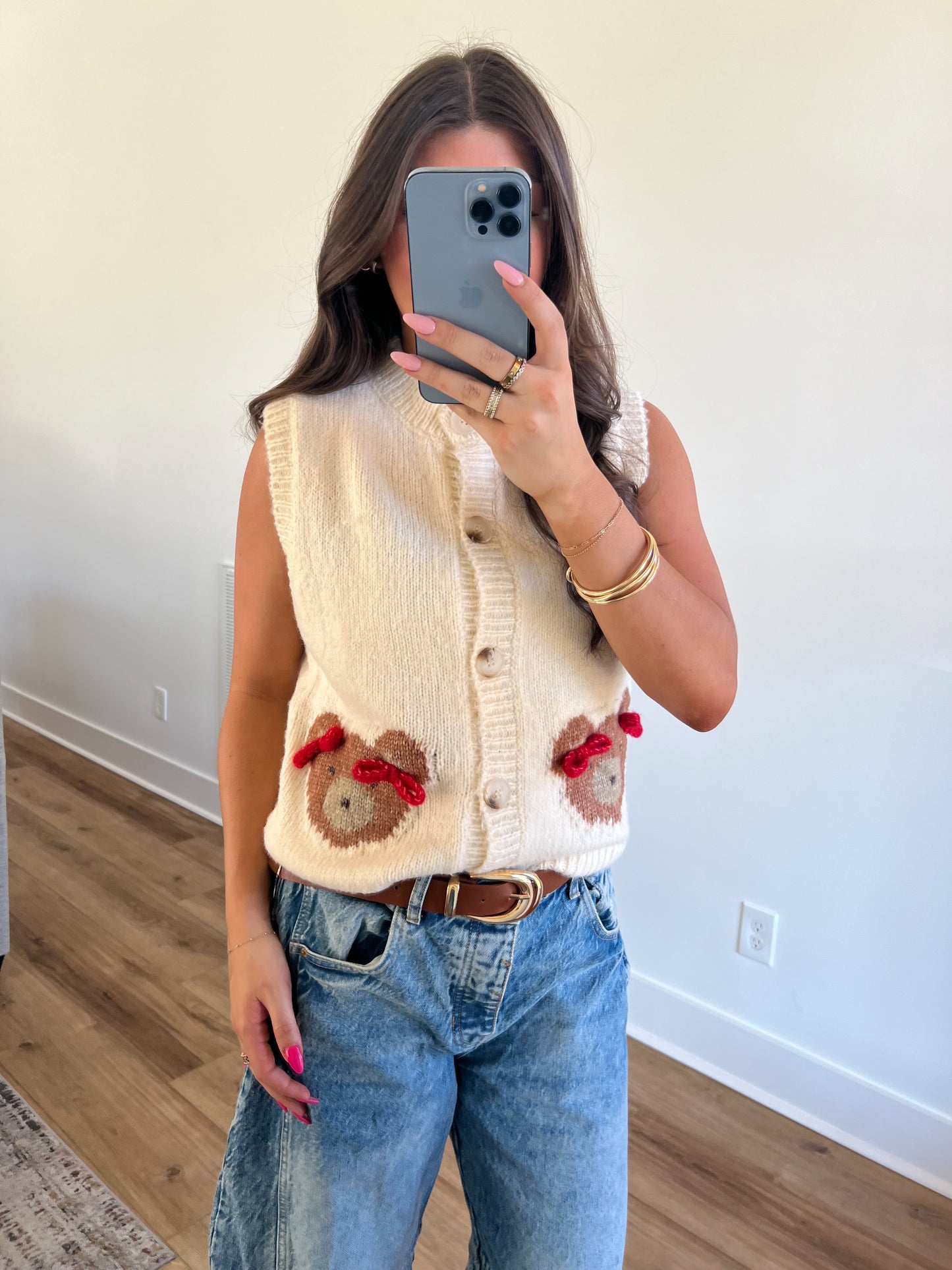 Teddy Sweater Vest