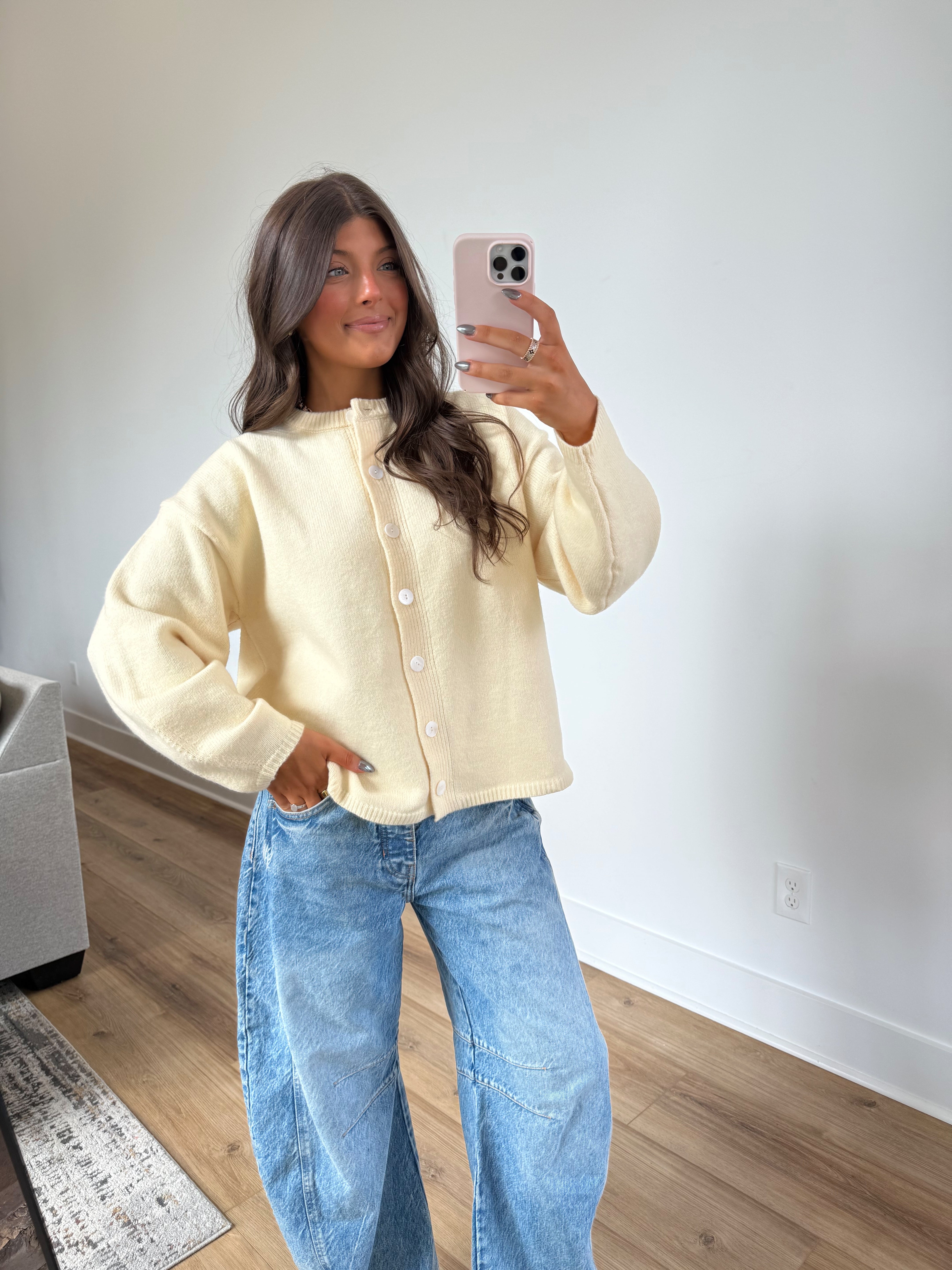 Butter Cream Cardigan