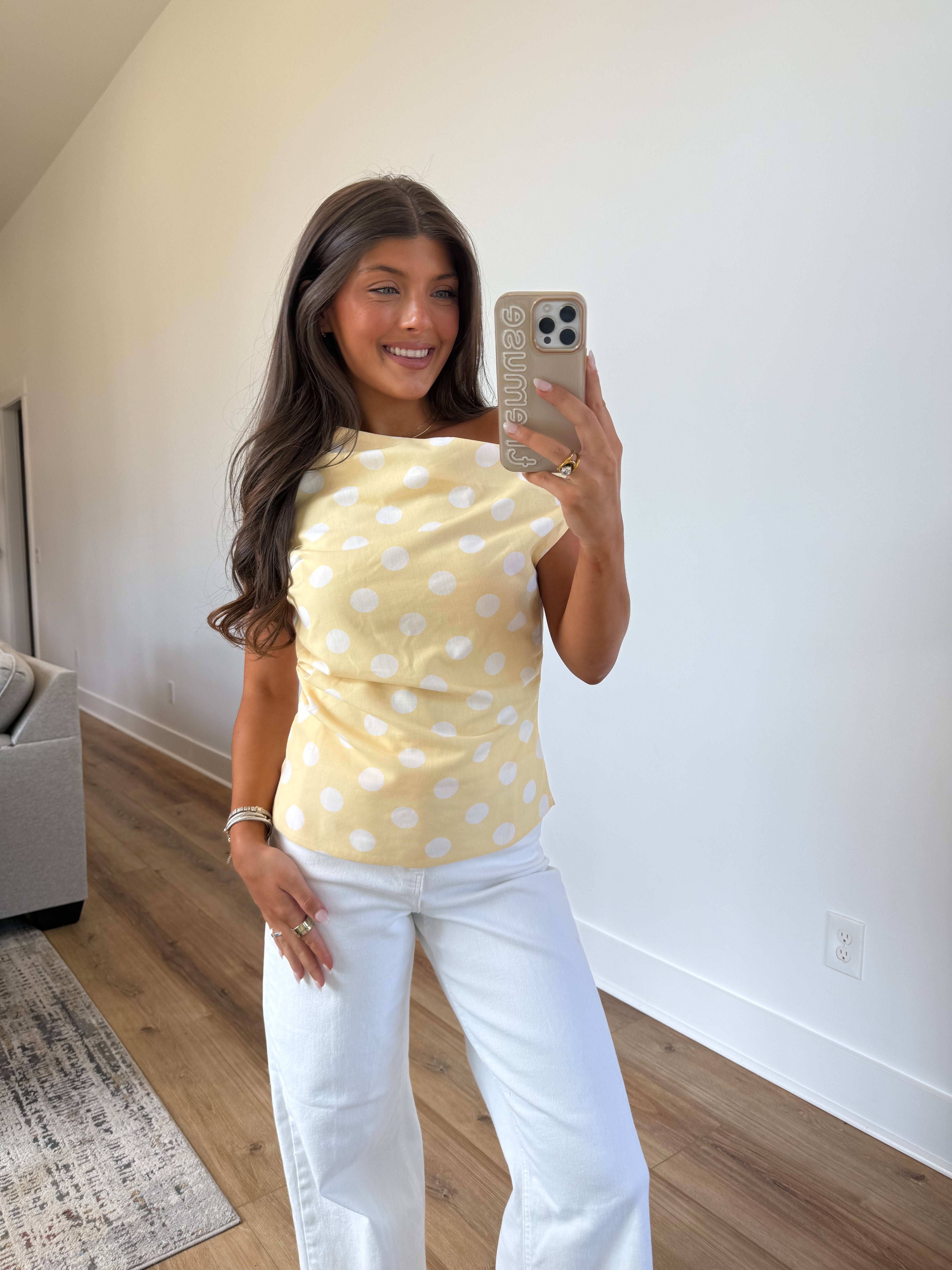 Lily Polka Dot Top