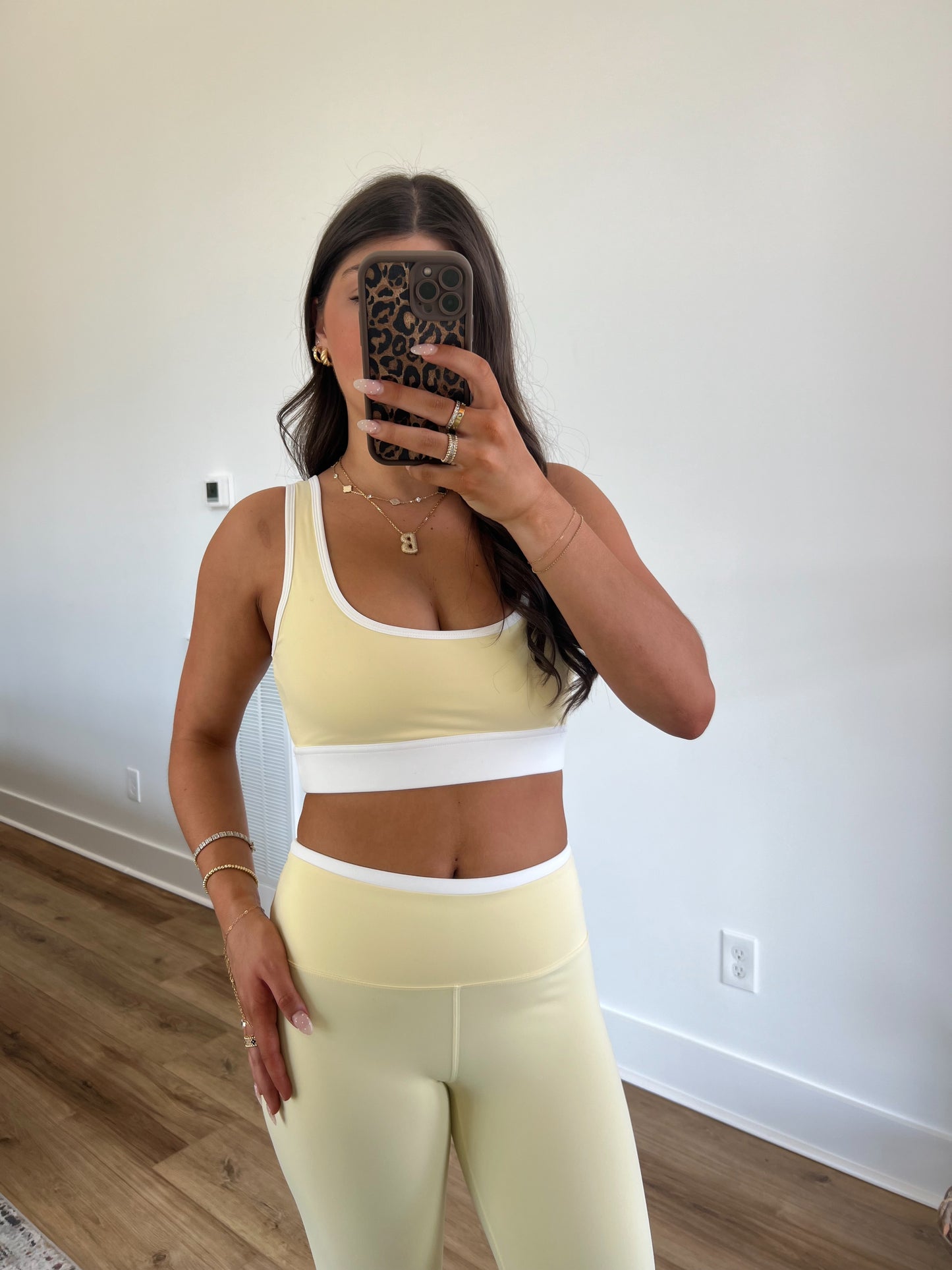 Lemon Contrast Bra