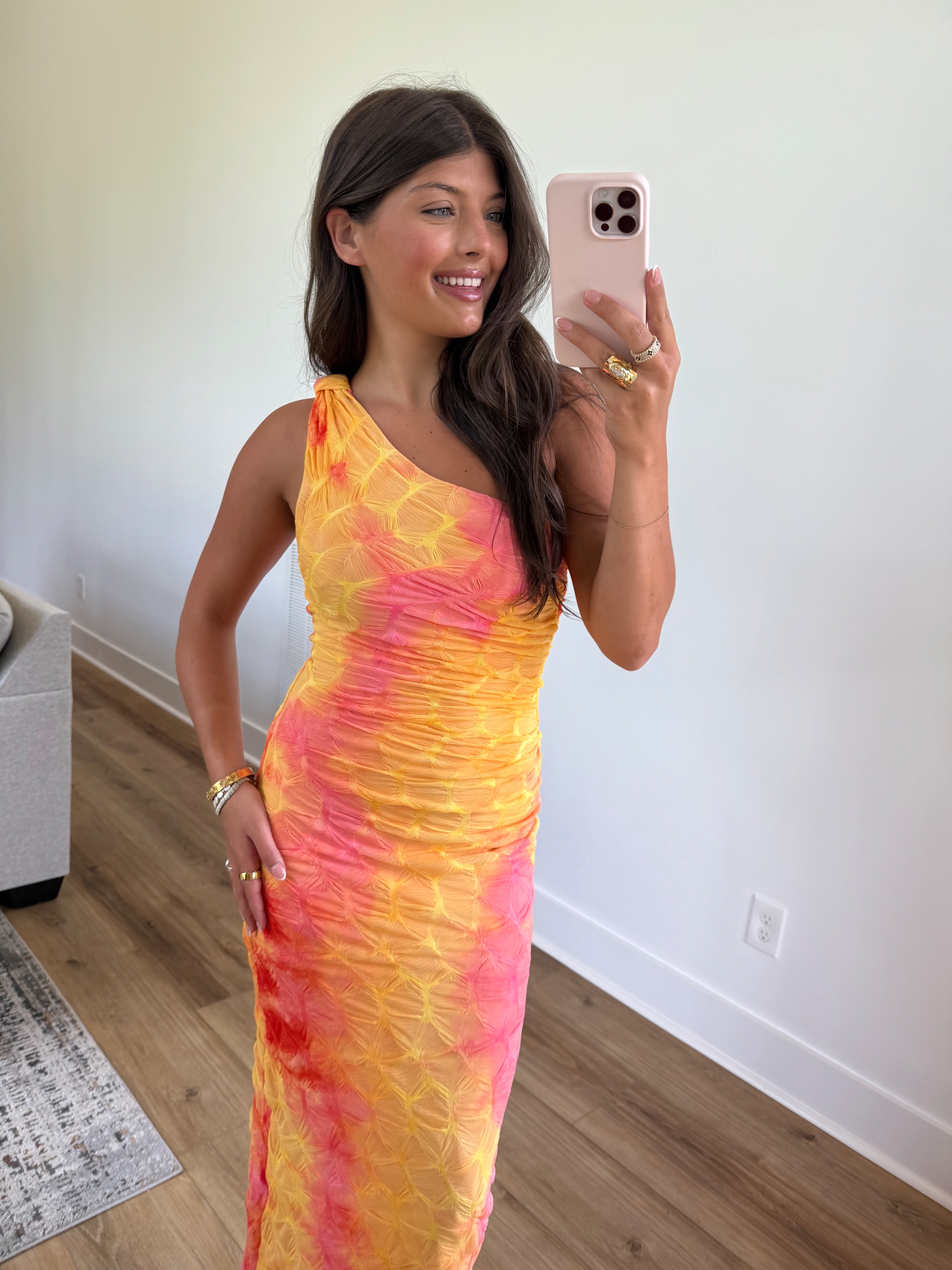 Golden Hour Midi Dress