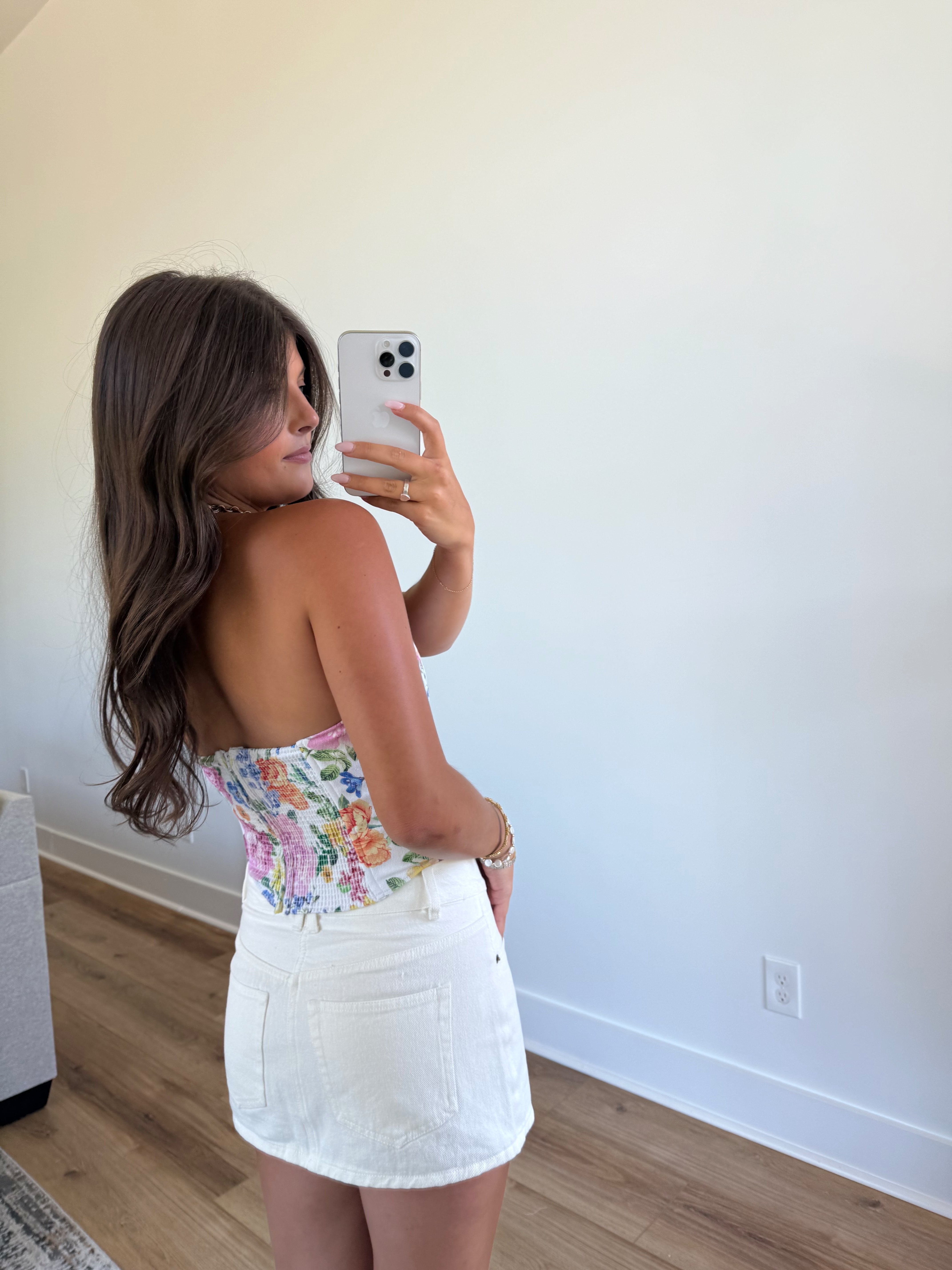 Summer Bloom Corest Top