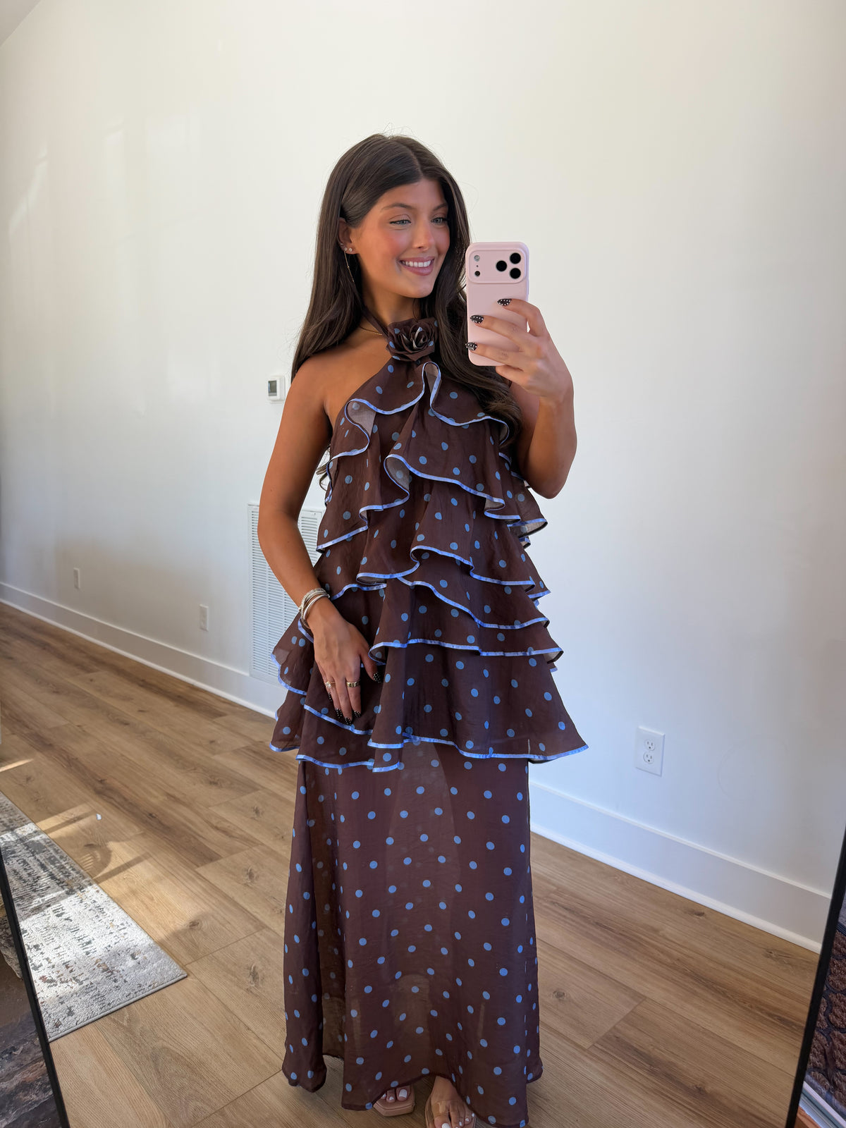 Cocoa Blue Maxi Dress