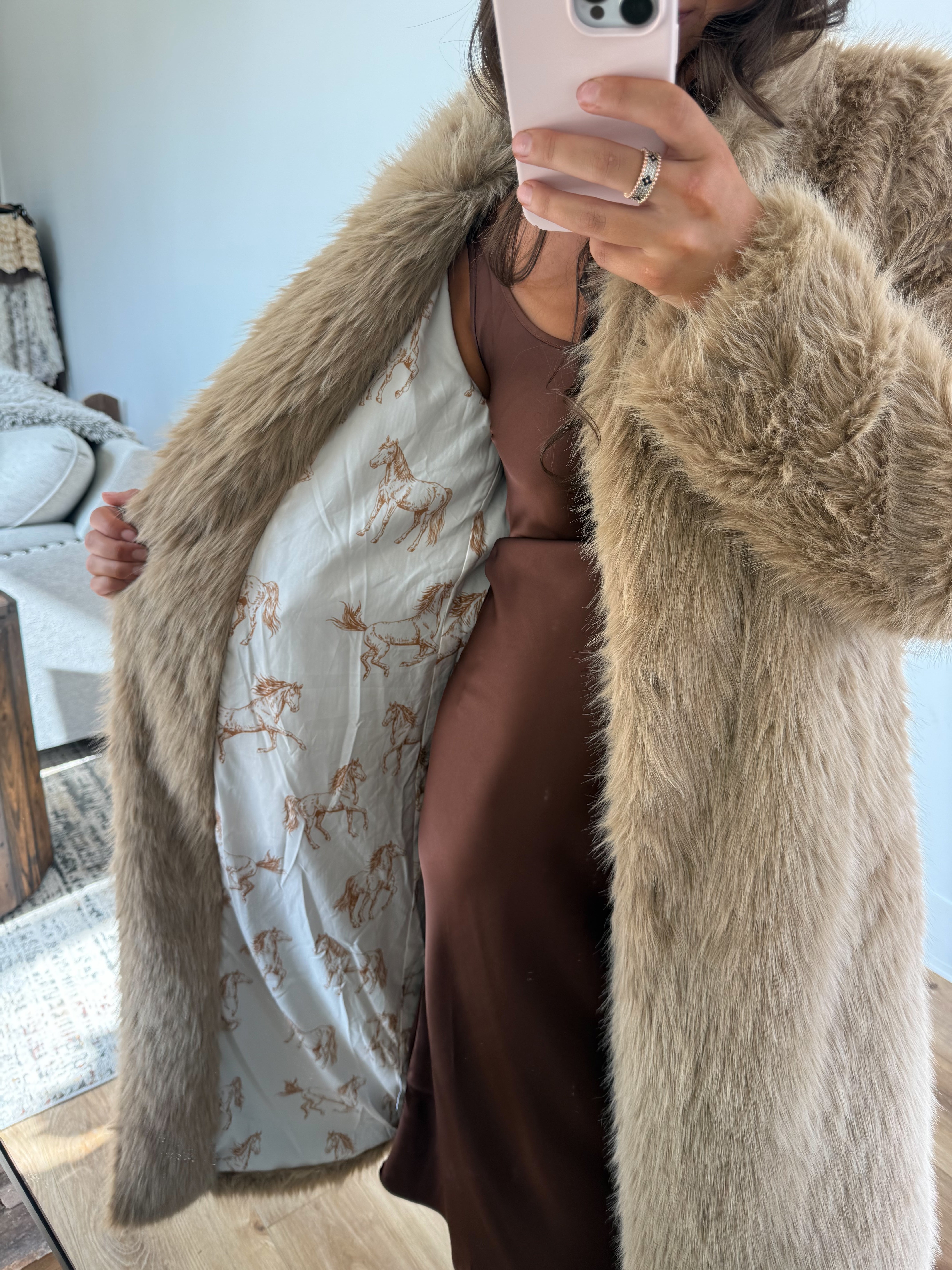 High Horse Fur Coat