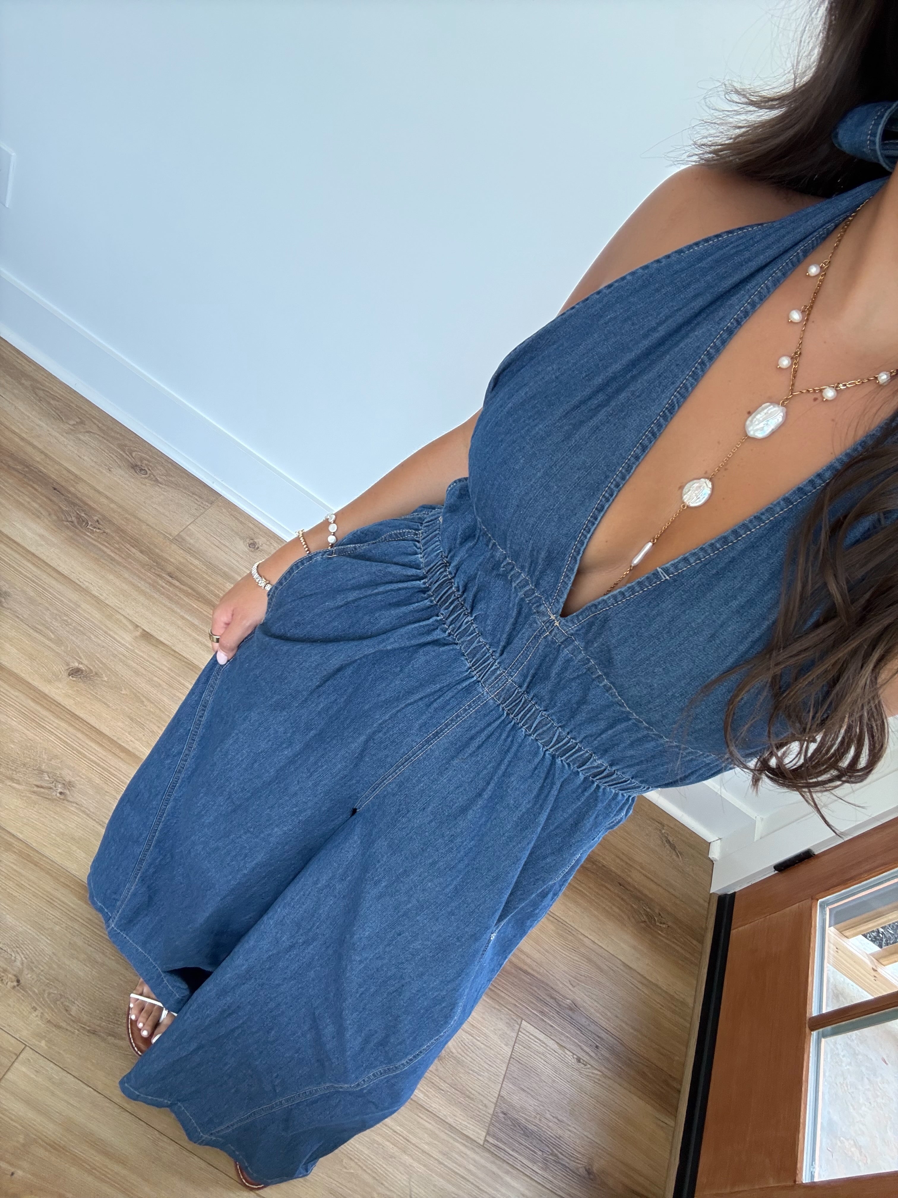 Blue Jean Baby Jumpsuit