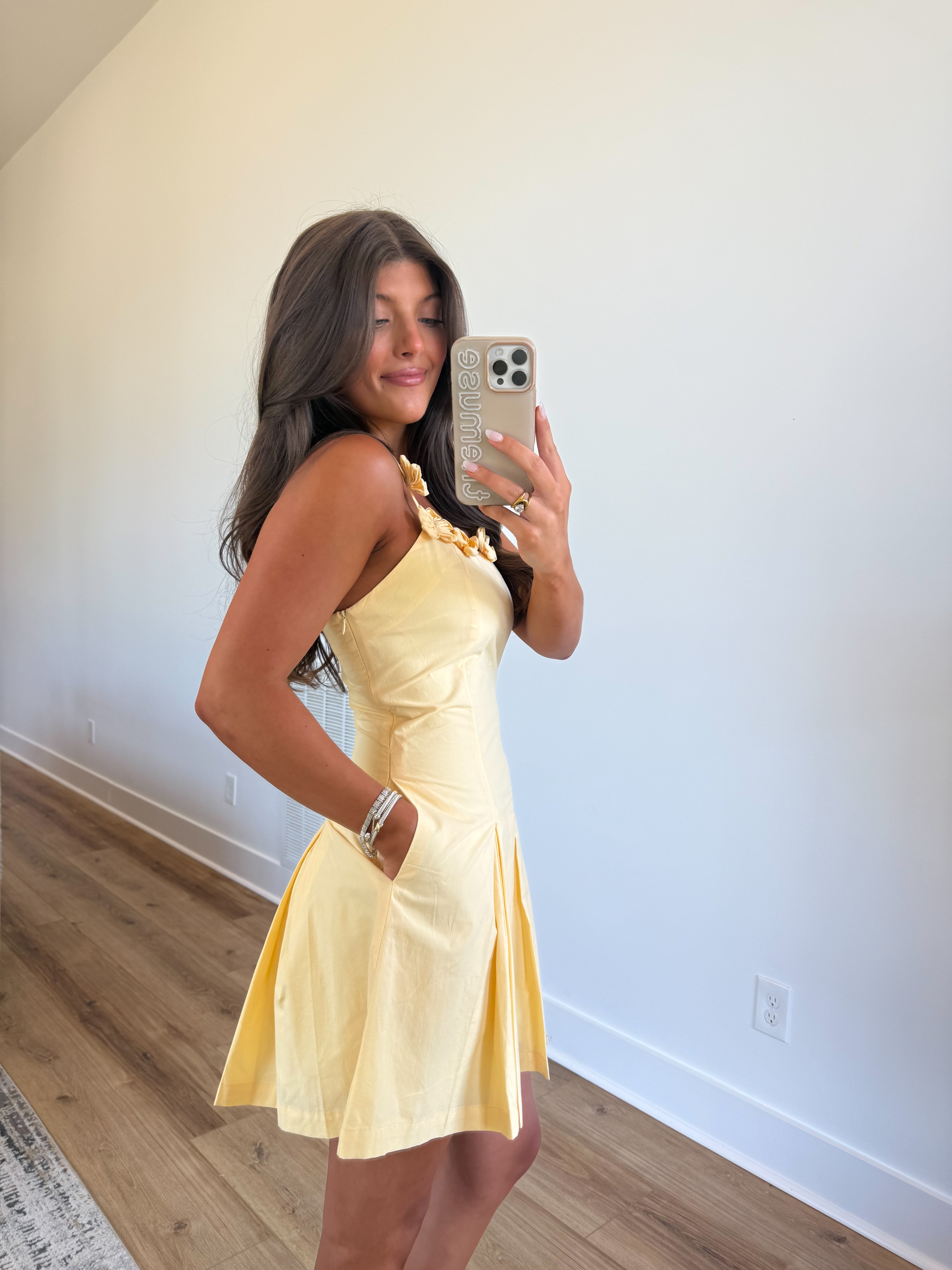 Sunlit Petals Dress