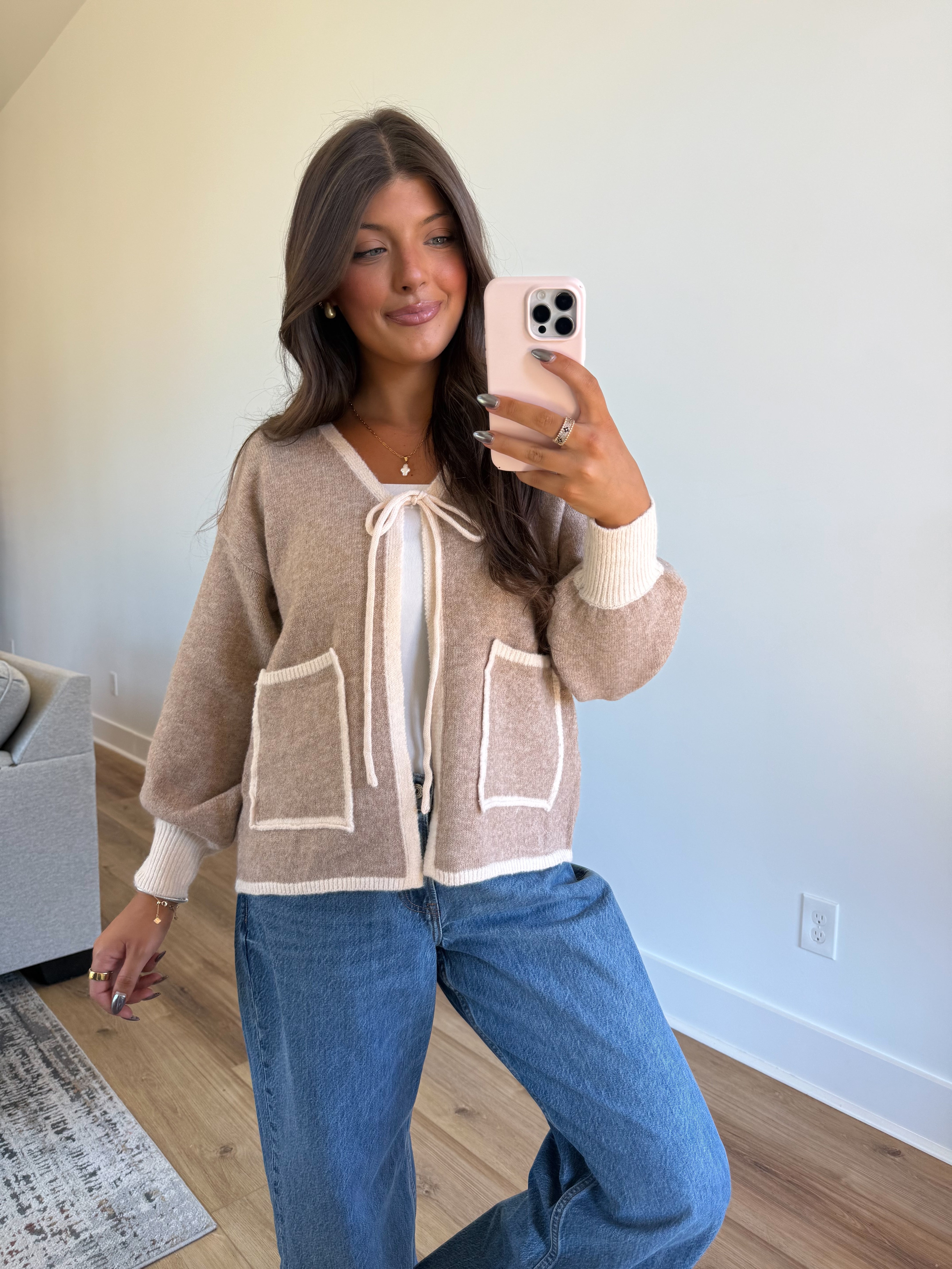 The Timeless Tie Cardigan