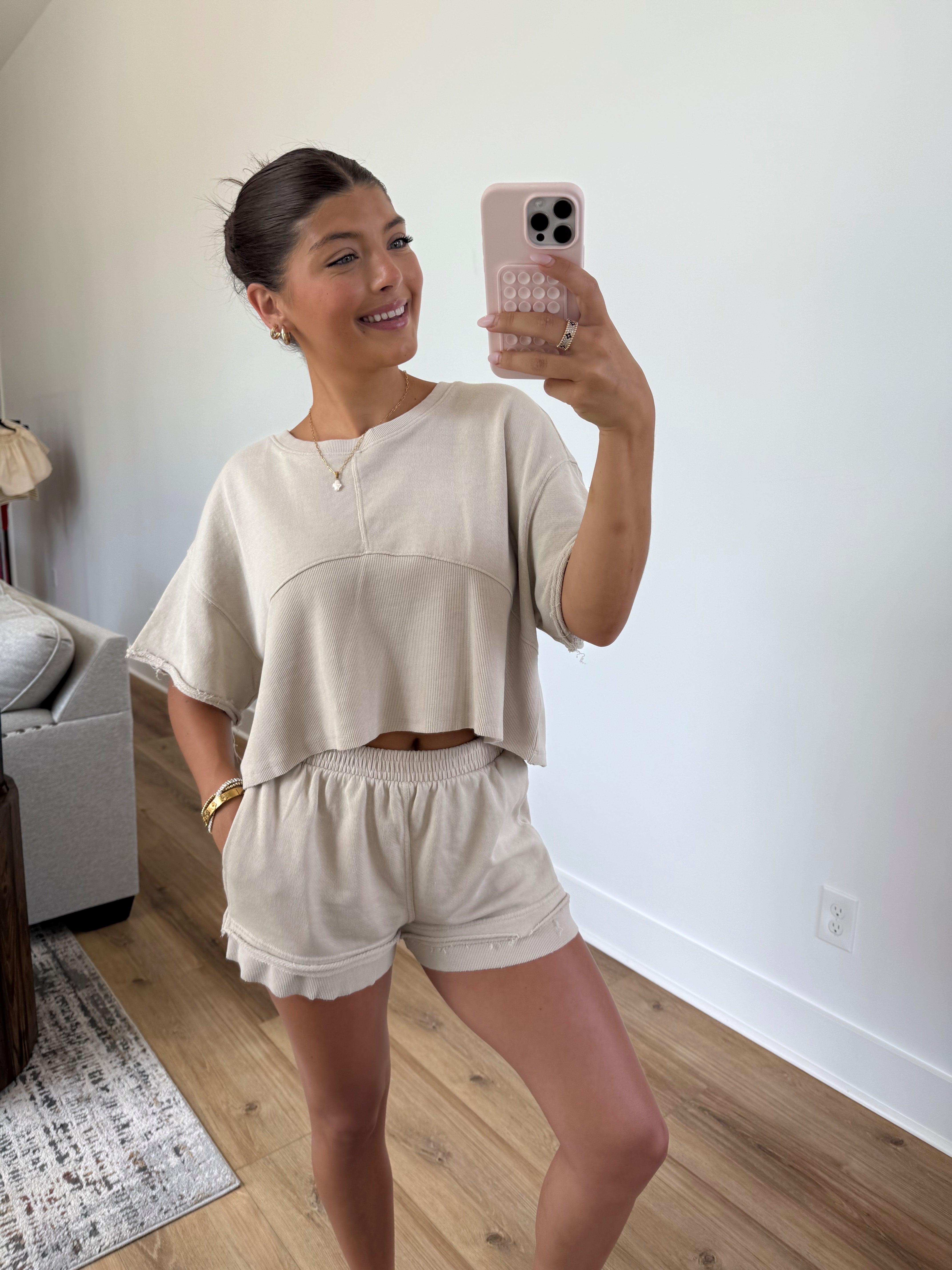 Stay Home Club Set (Cream)