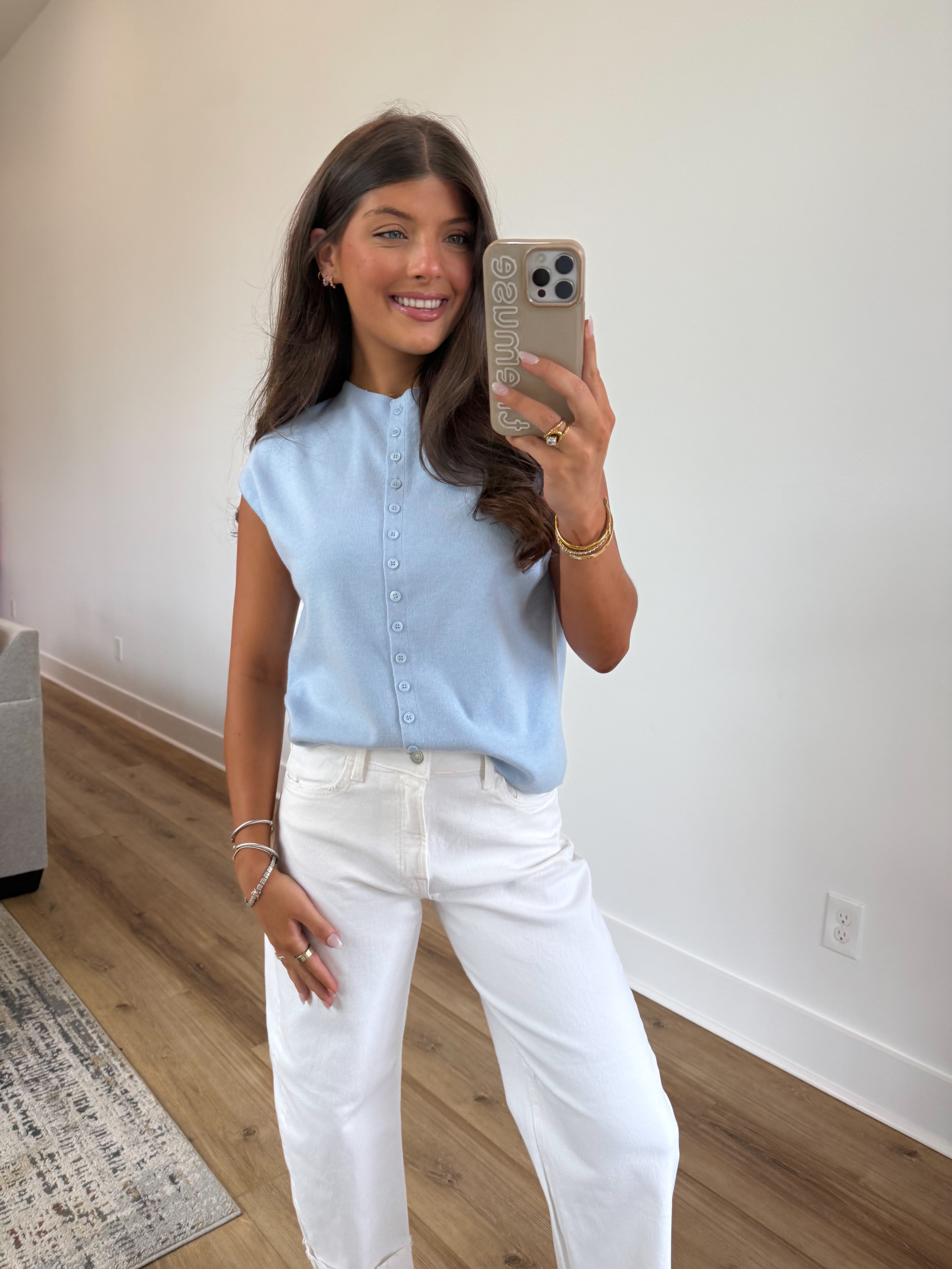 Jellybean Sweater Top (BlueBerry)