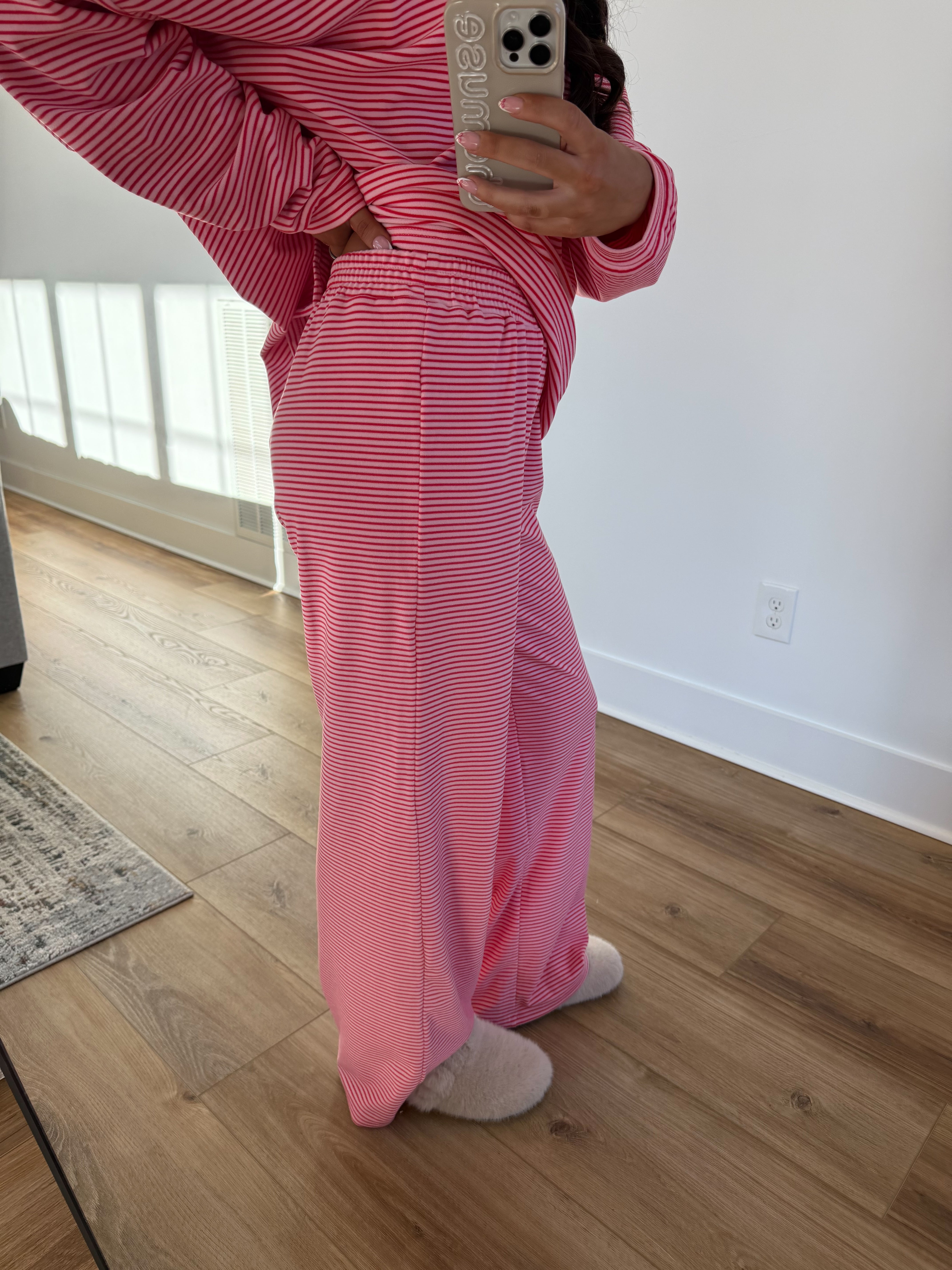 Elsie Lounge Bottom (Pink/Red)