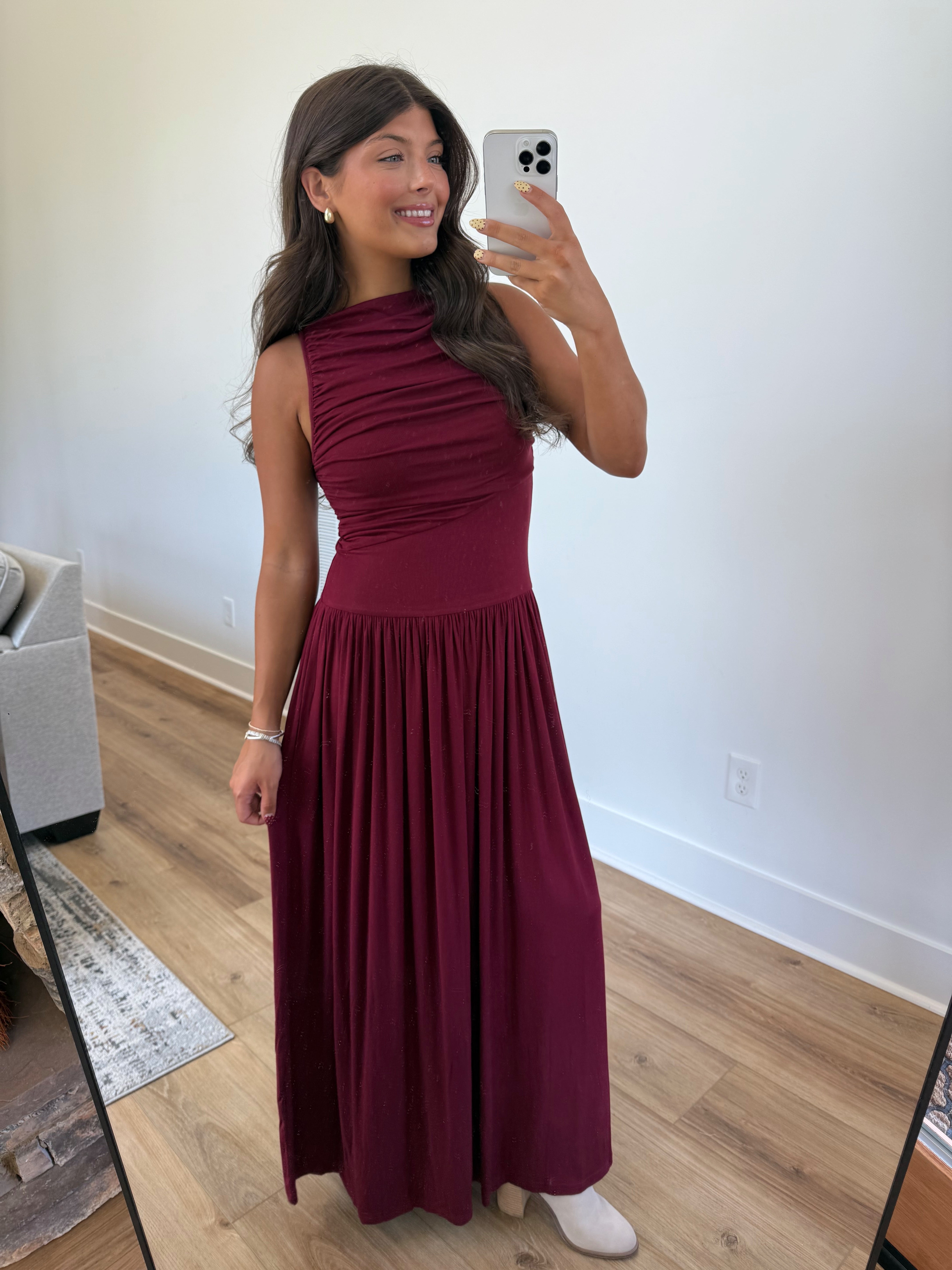 Autumn Gala Maxi (Burgundy)