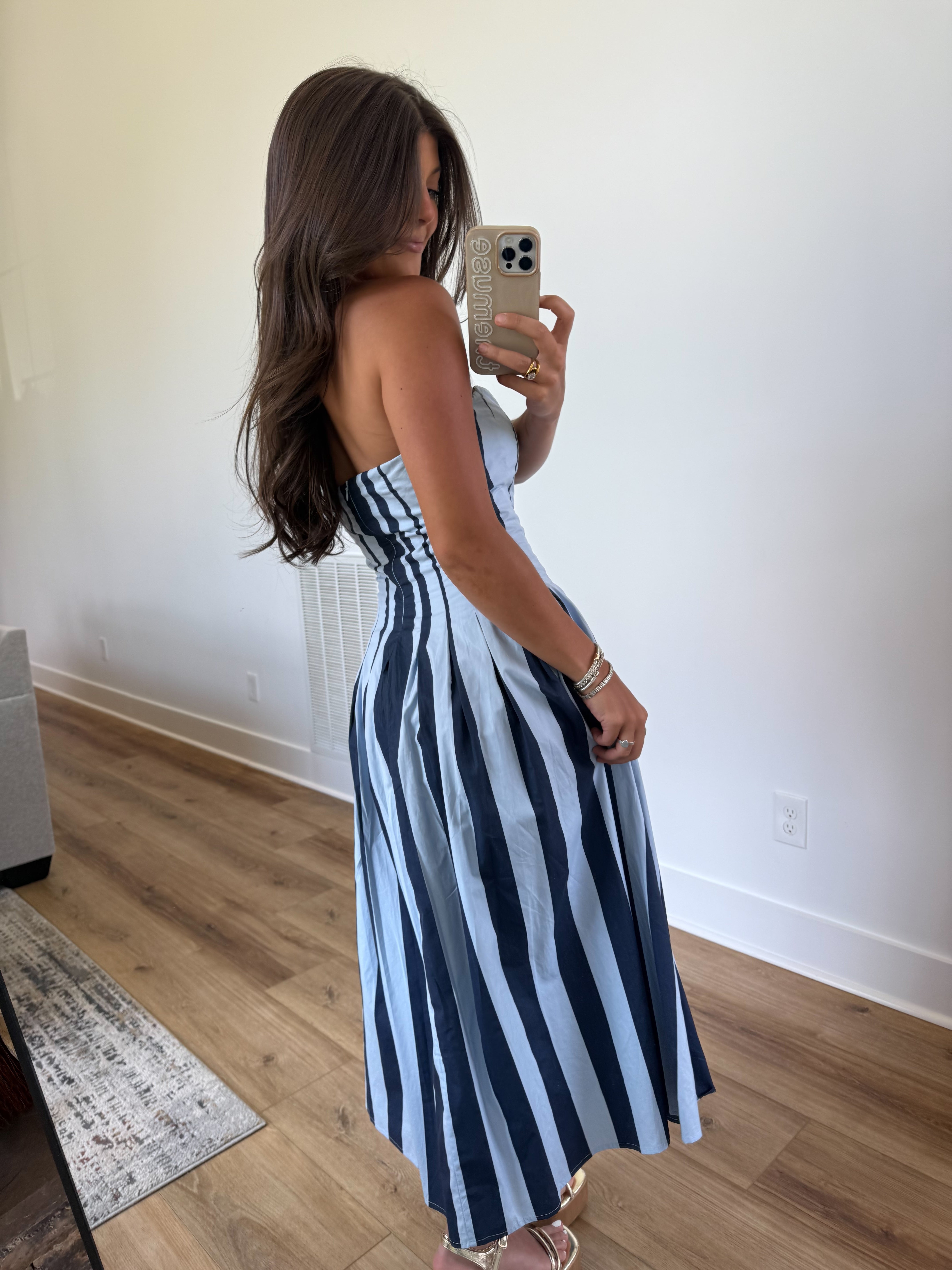 Blue Bay Stripe Dress