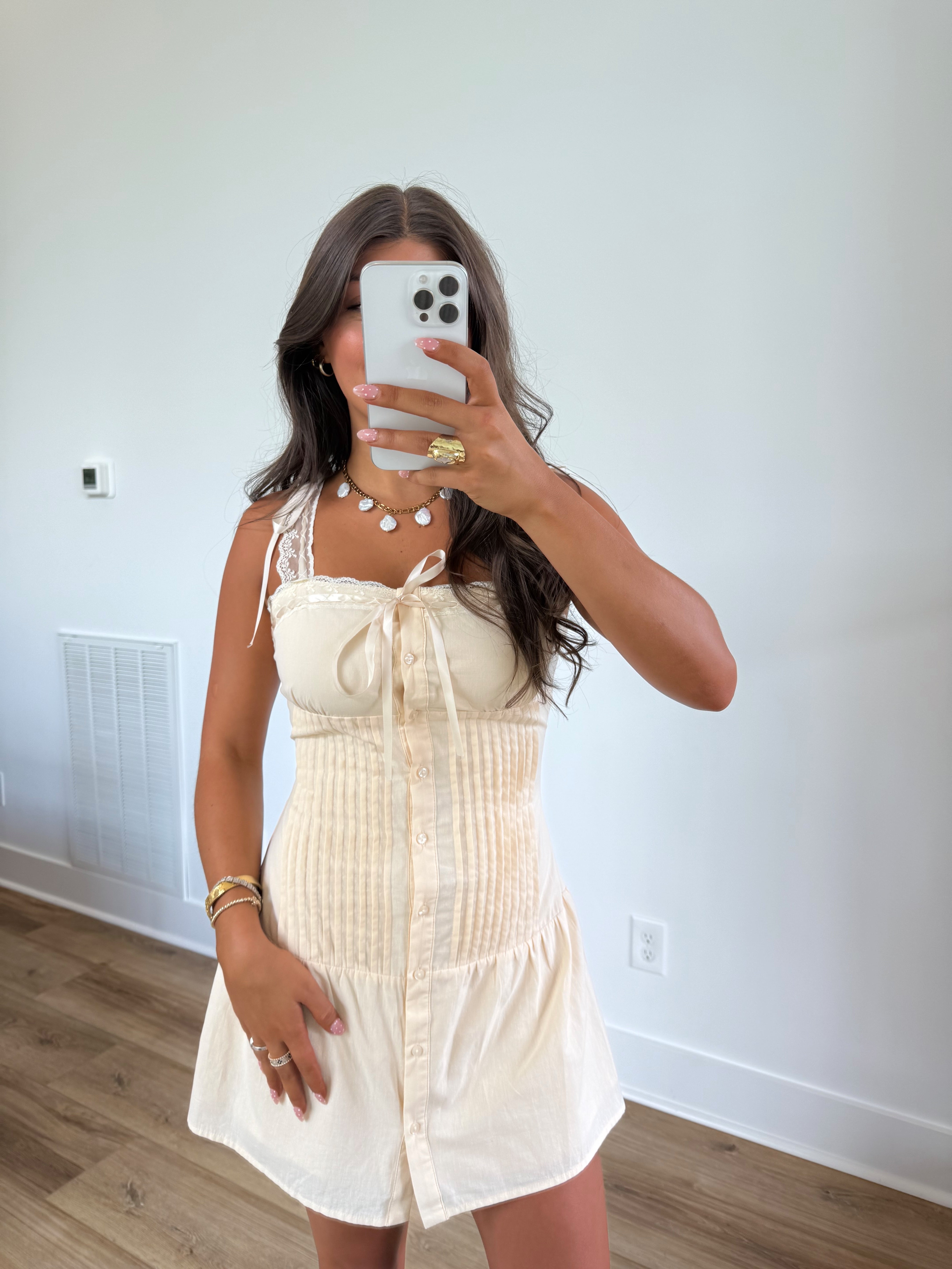 The Harvest Ribbon Mini Dress