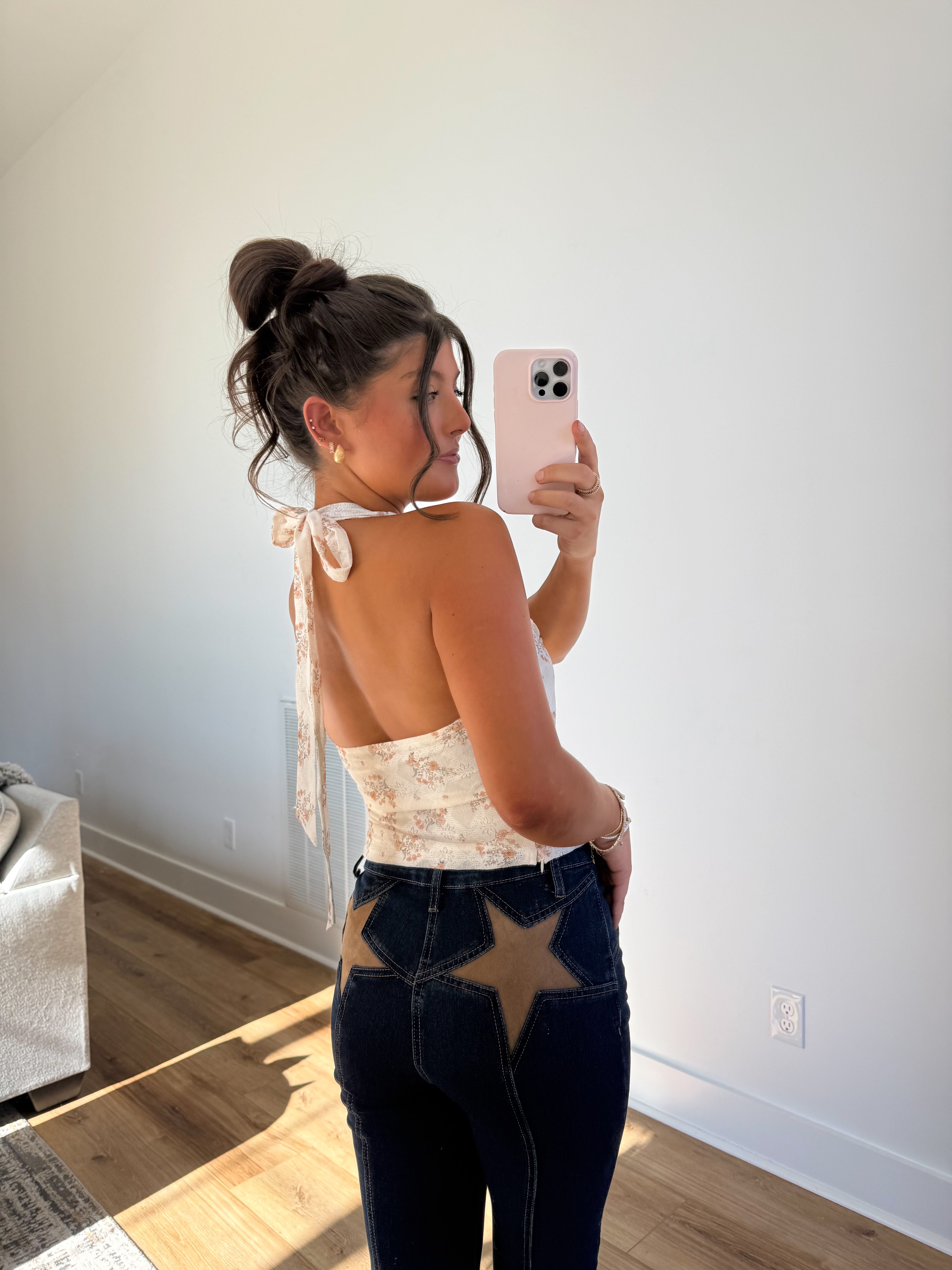 Ruffle Jenna Top