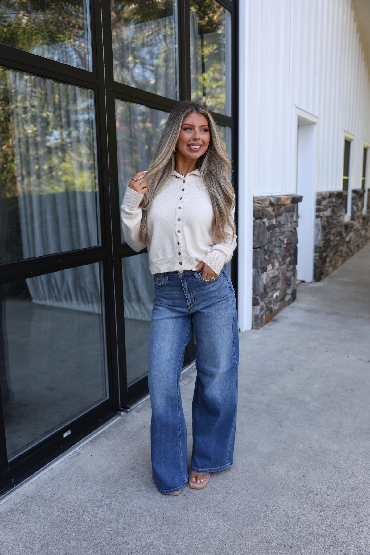 Perfectly Buttoned Cardigan