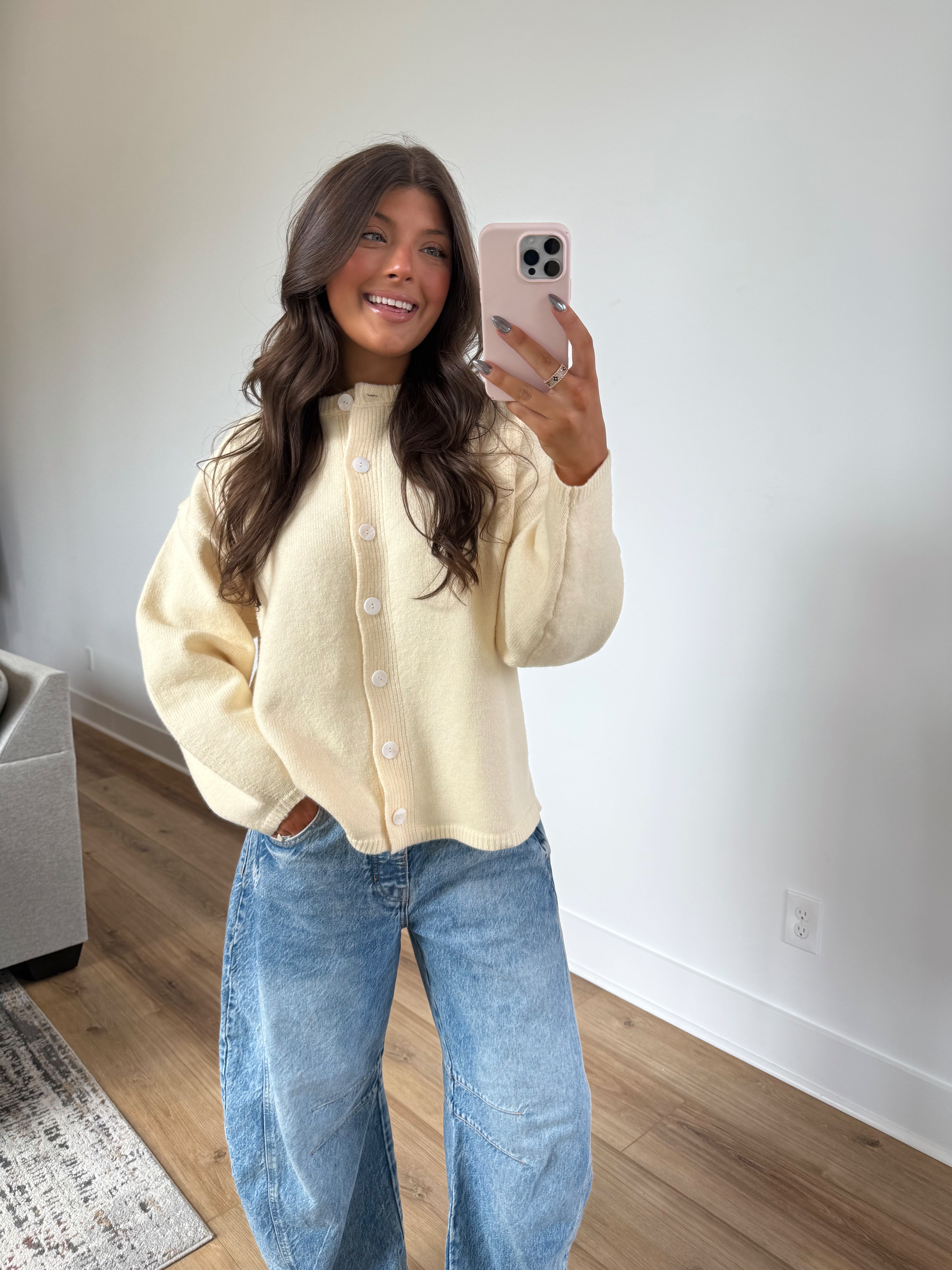 Butter Cream Cardigan