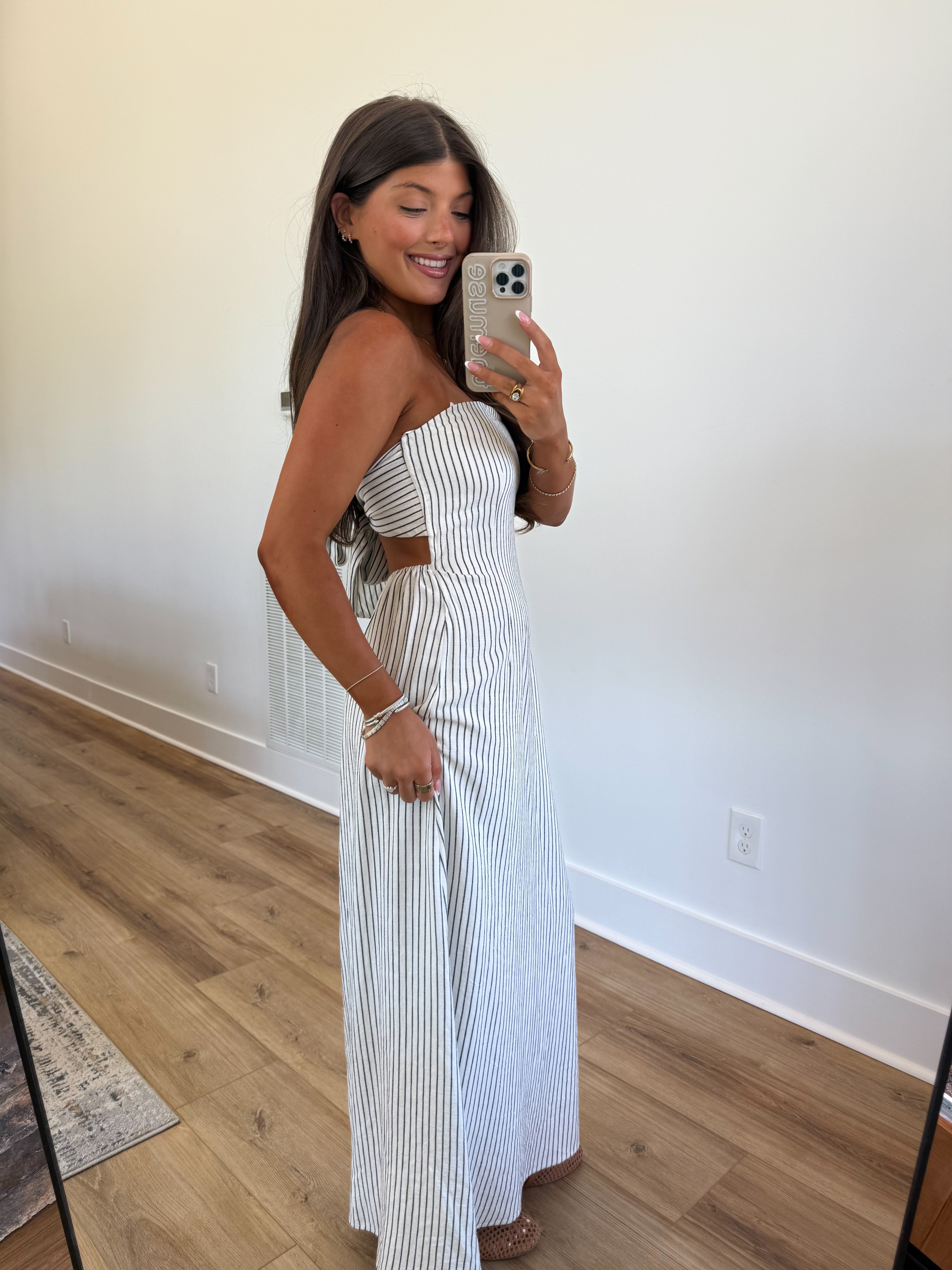Euro Summer Stripe Maxi