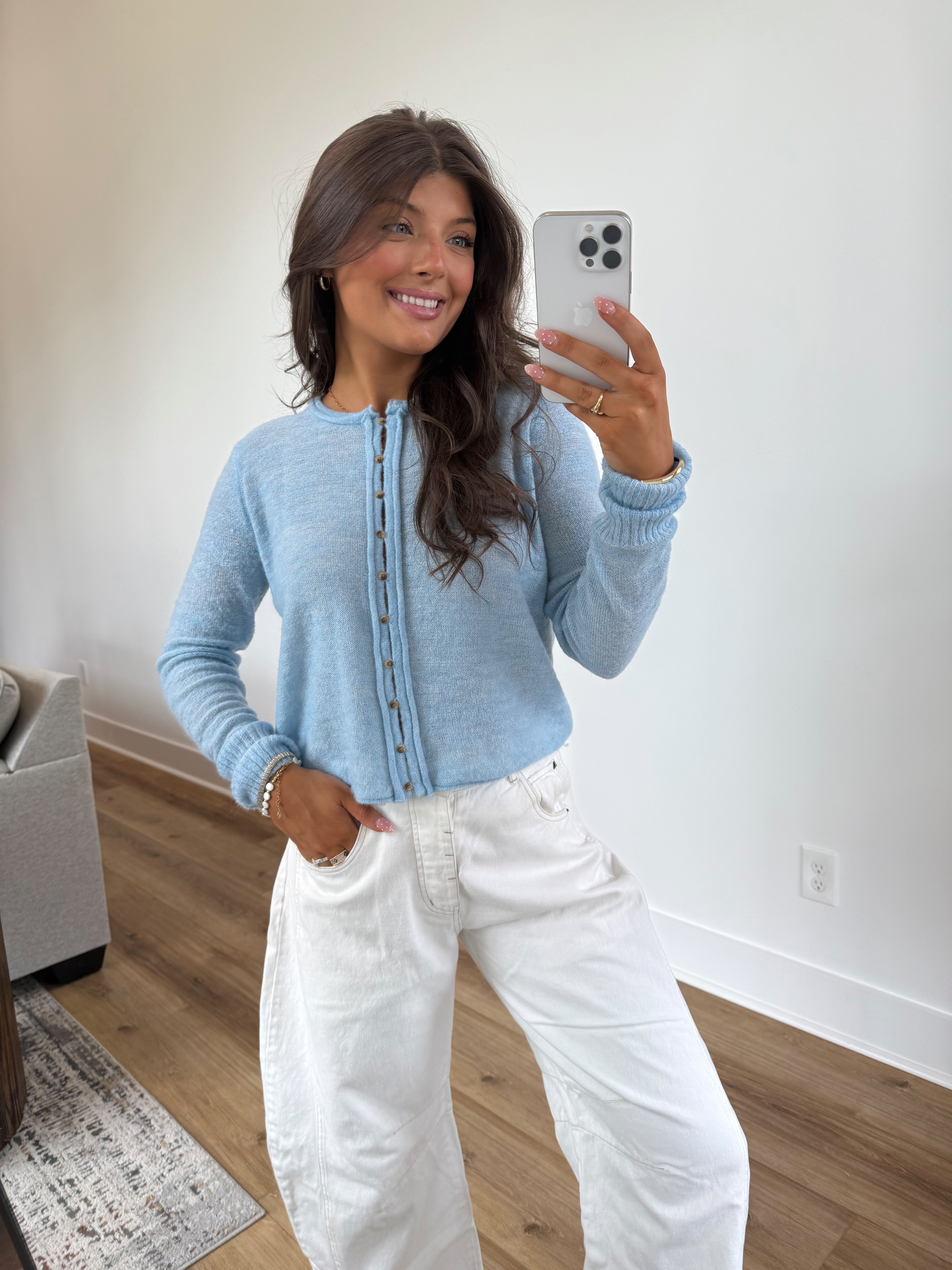 Fifth Avenue Cardigan (Blue)