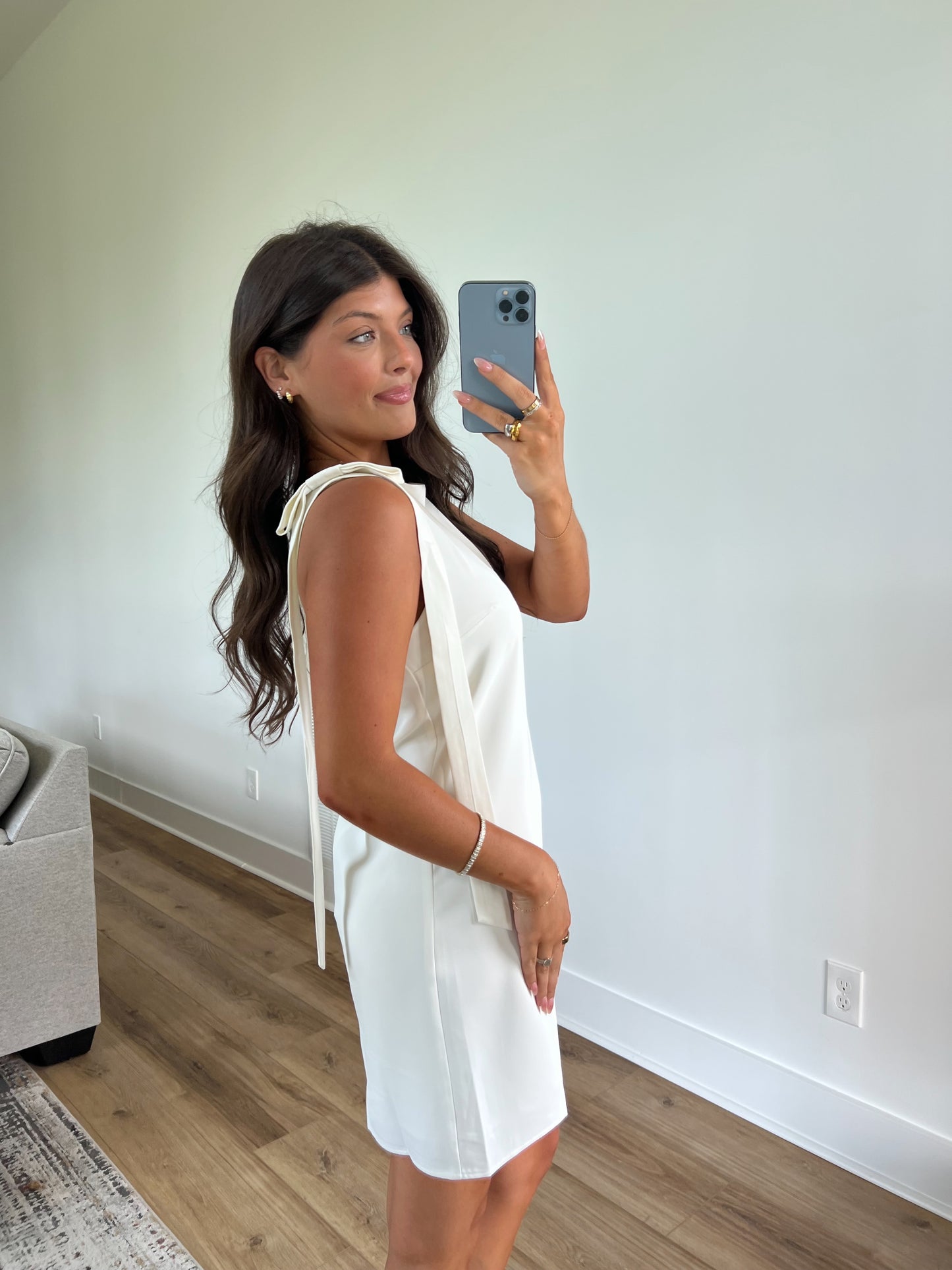 Tie The Know Mini Dress