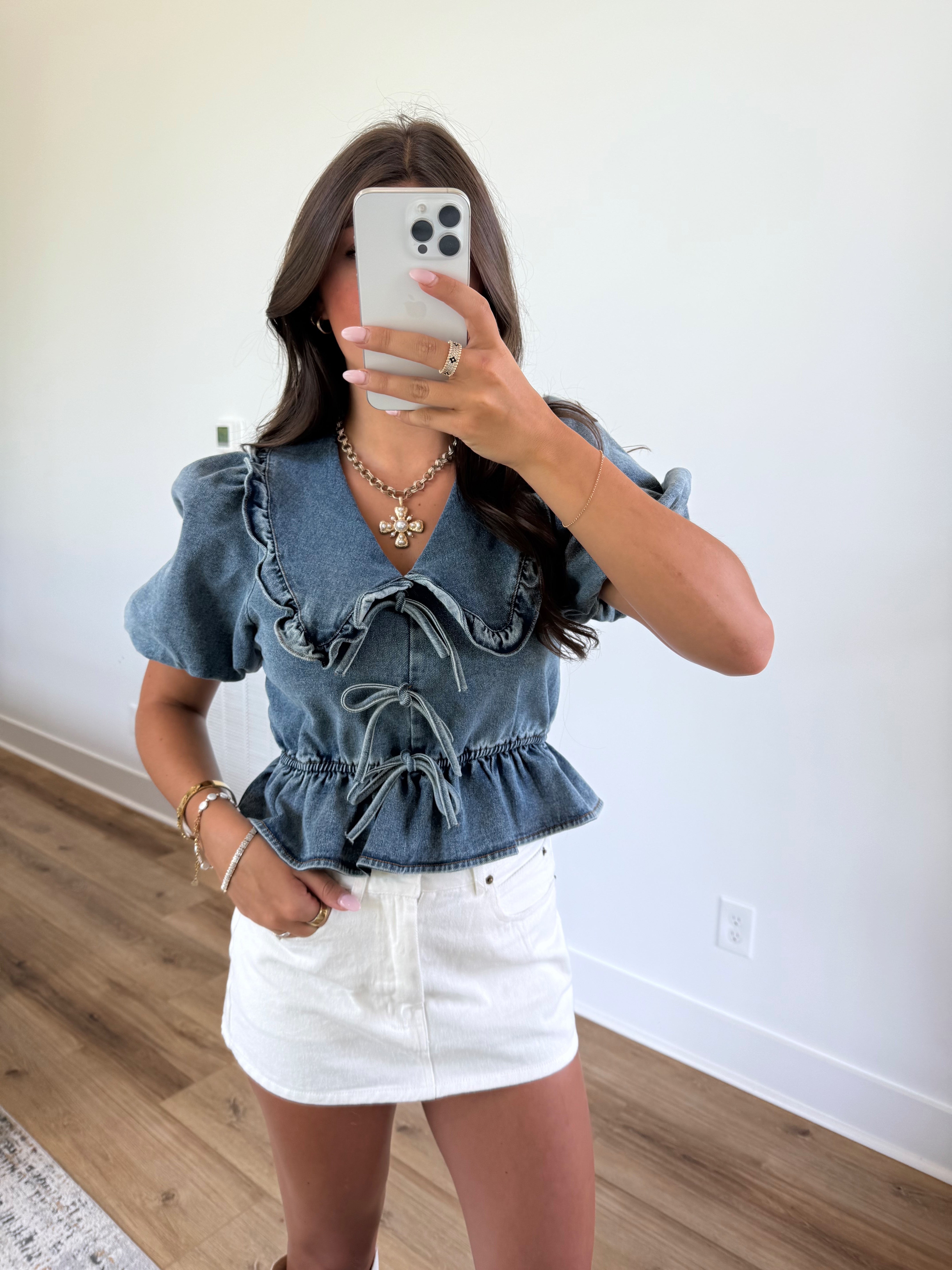 Cowgirl Blues Top