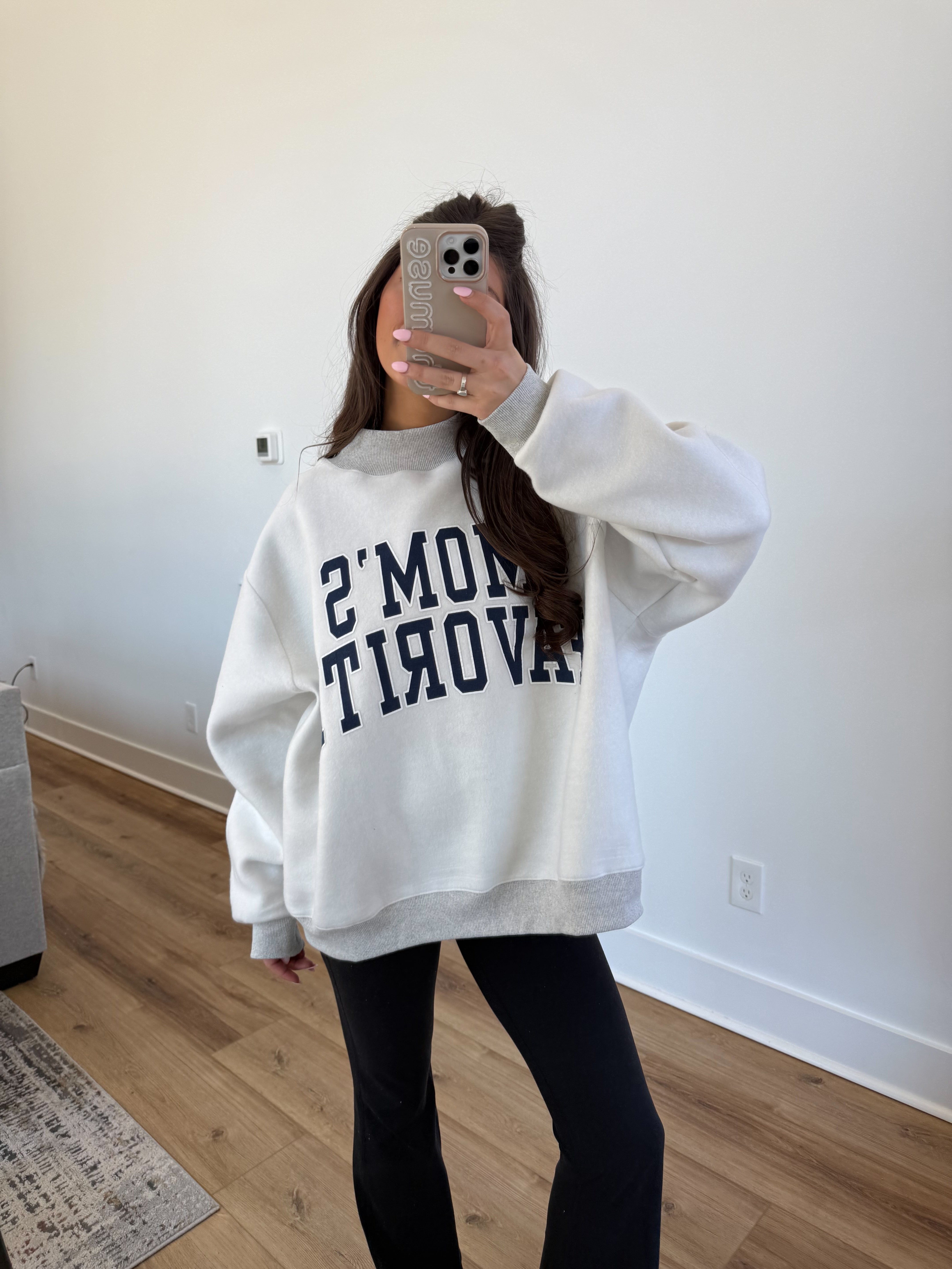 Mom/Dad's Fav Mockneck (REVERSIBLE)