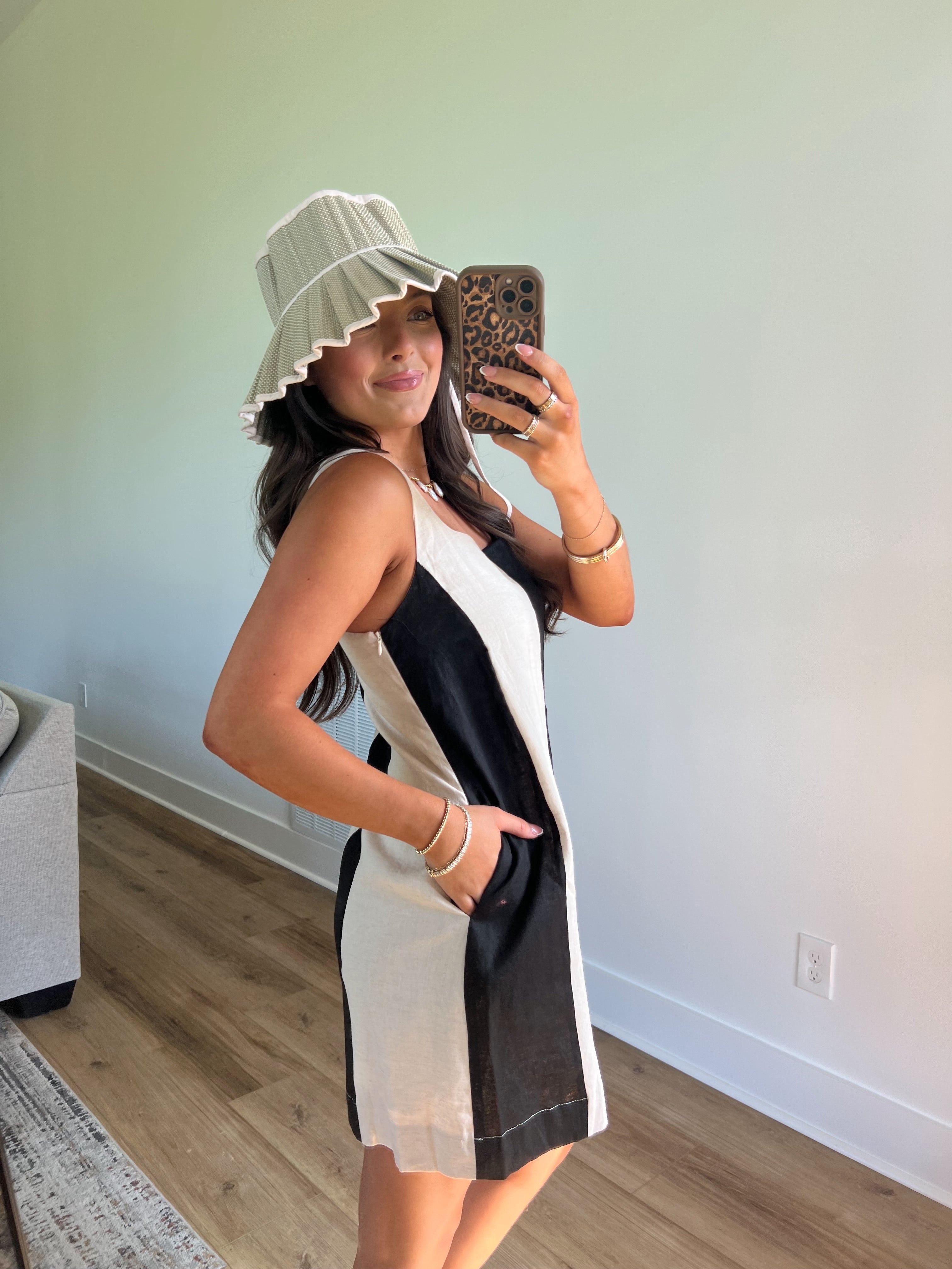 Mykonos Block Dress