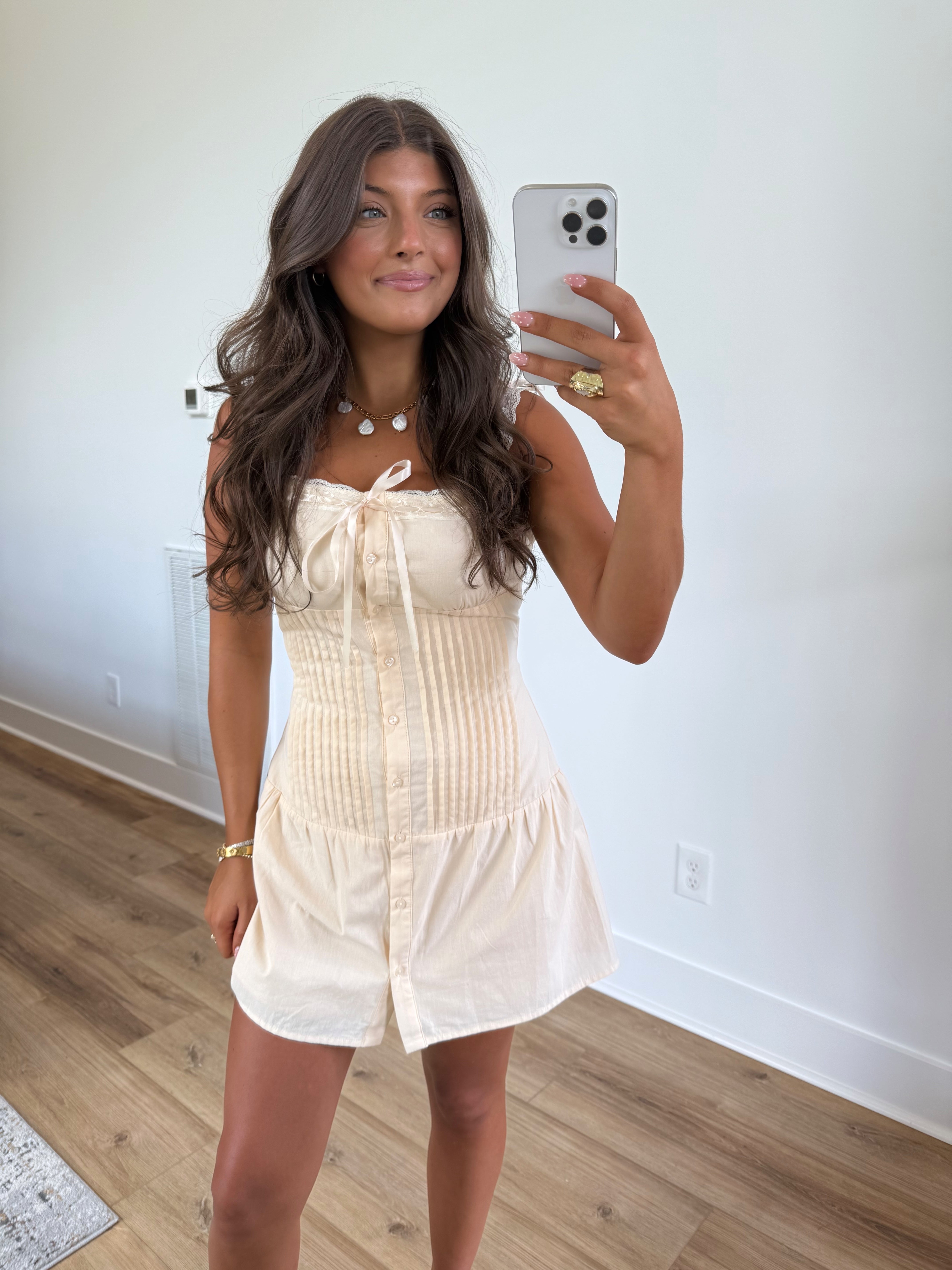 The Harvest Ribbon Mini Dress