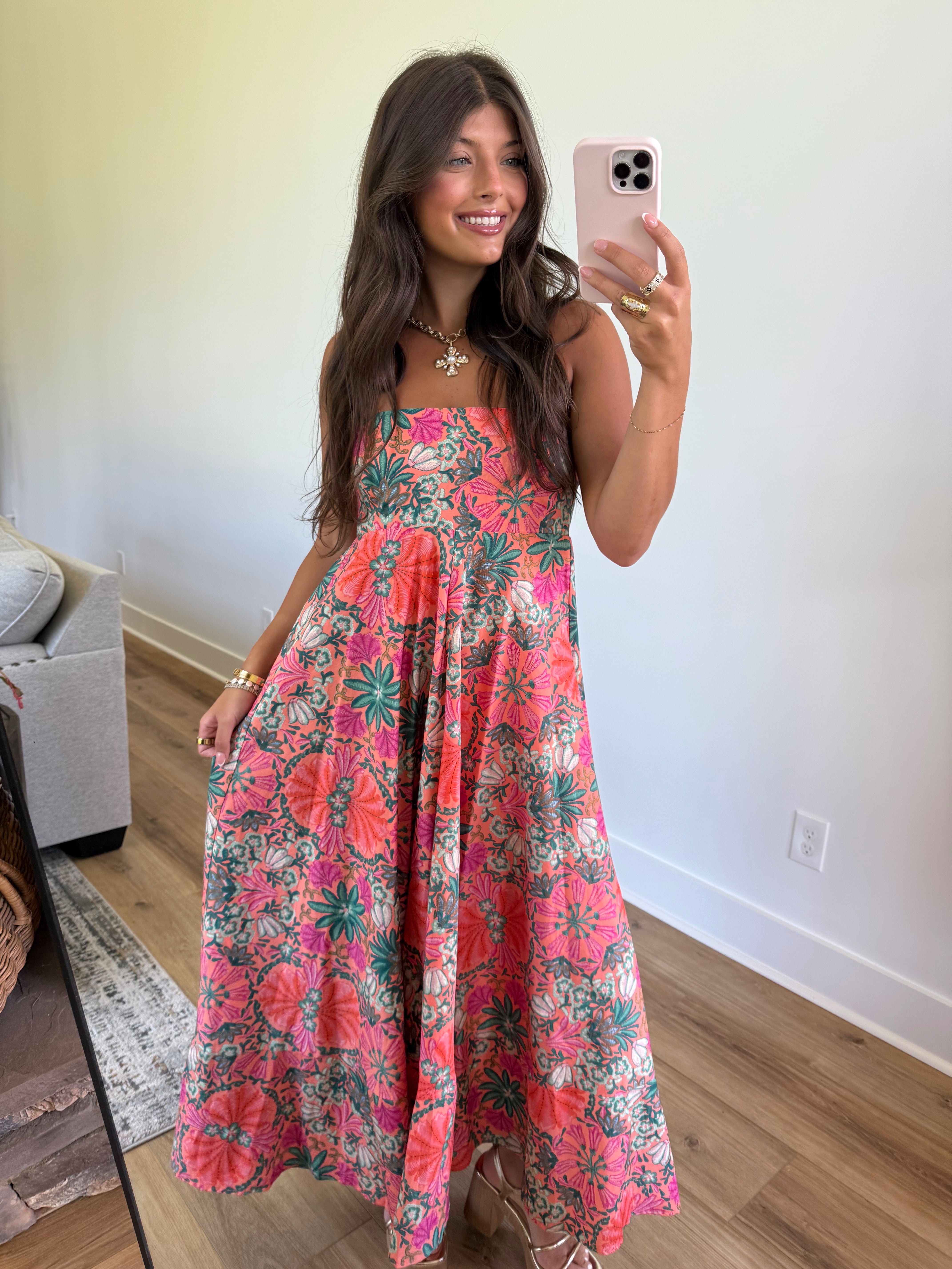 Sea Colors Maxi Dress
