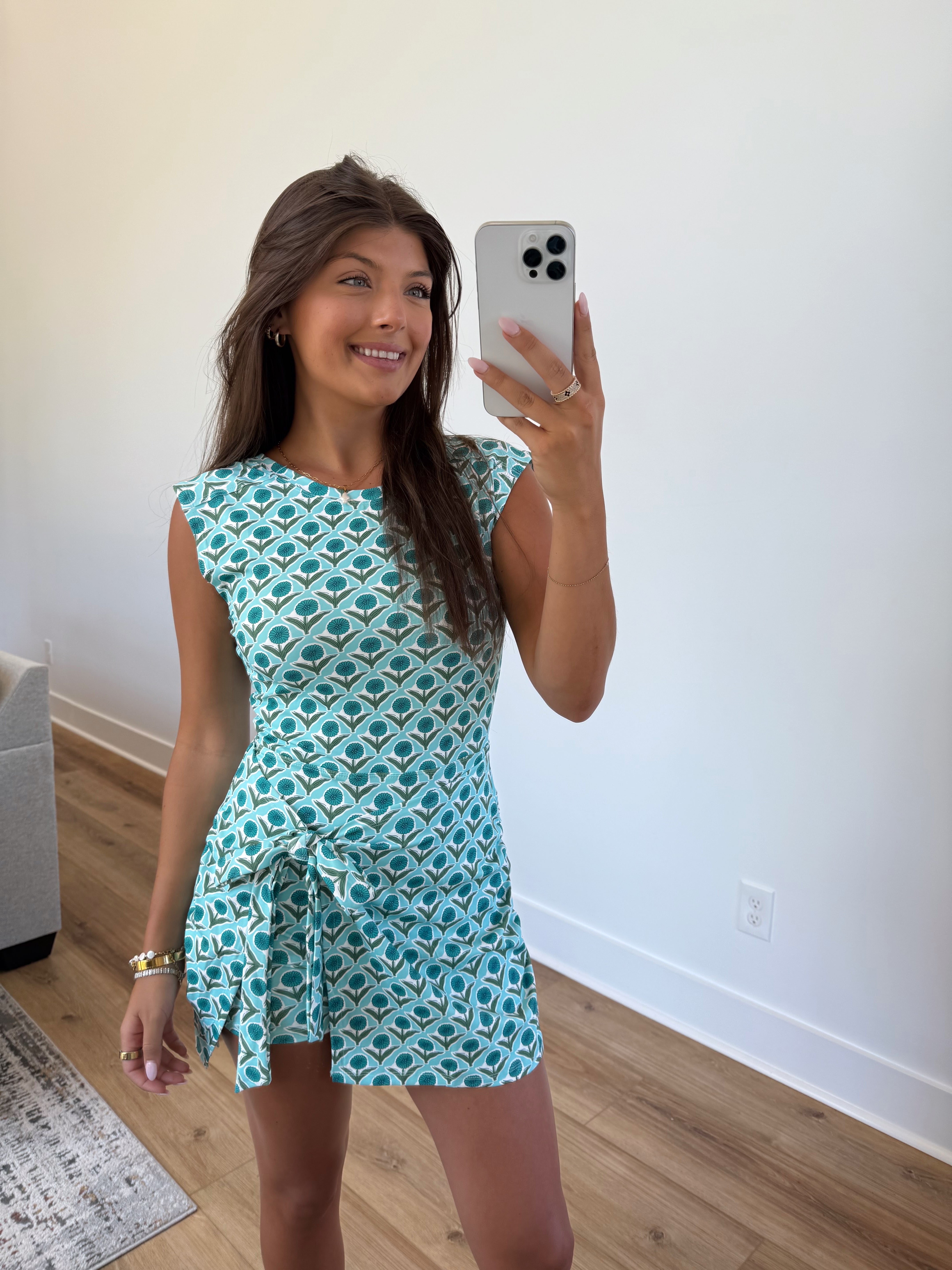 Retro Bloom Wrap Romper