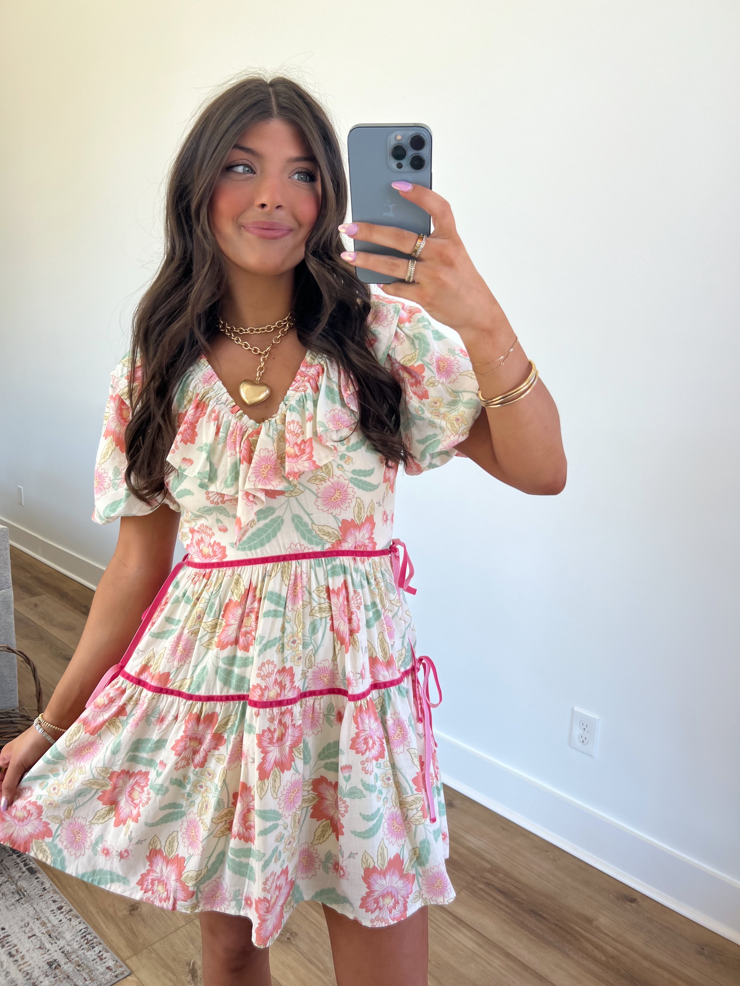 Floral Lorenze Mini Dress